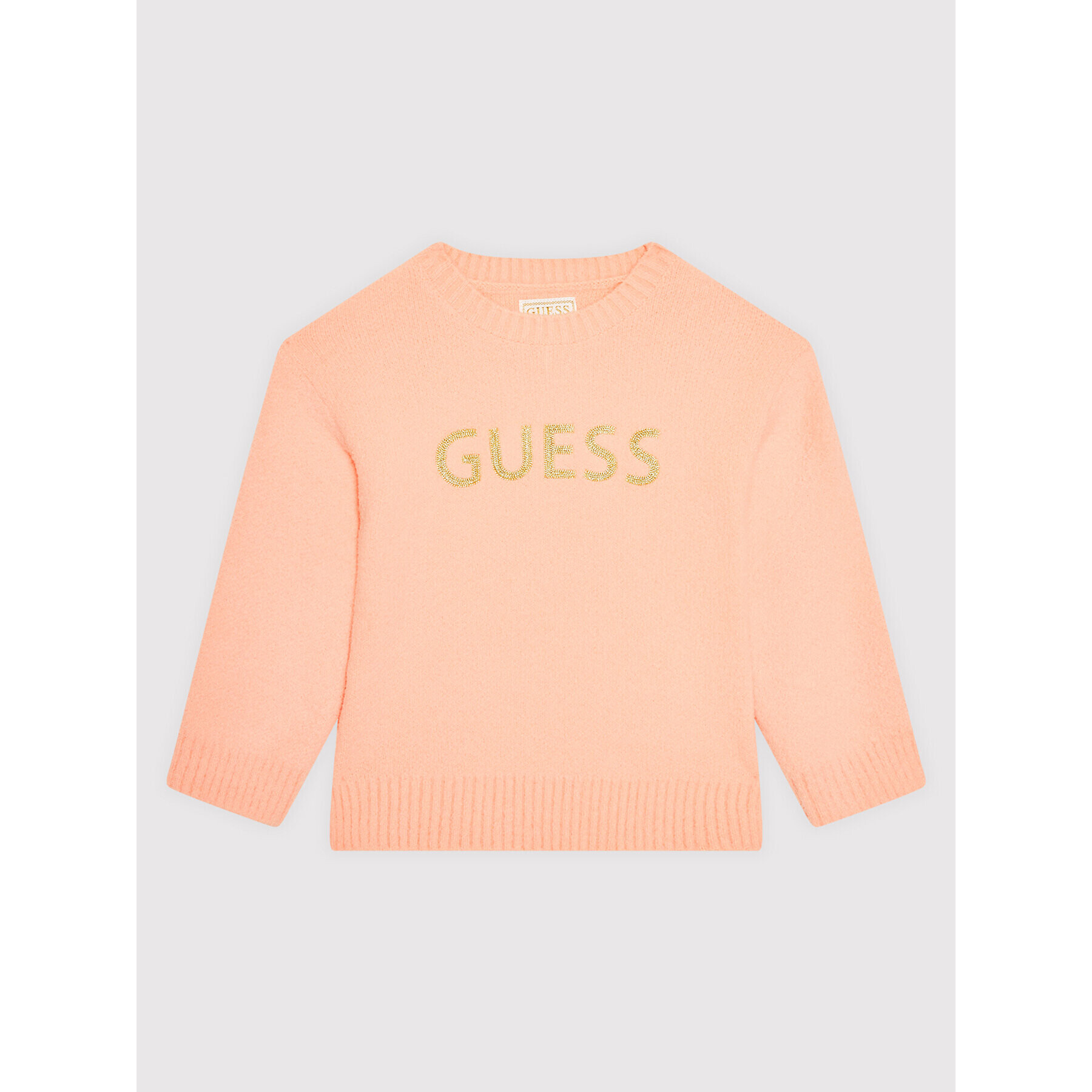 Guess Пуловер K1BR02 Z2WS0 Розов Regular Fit - Pepit.bg