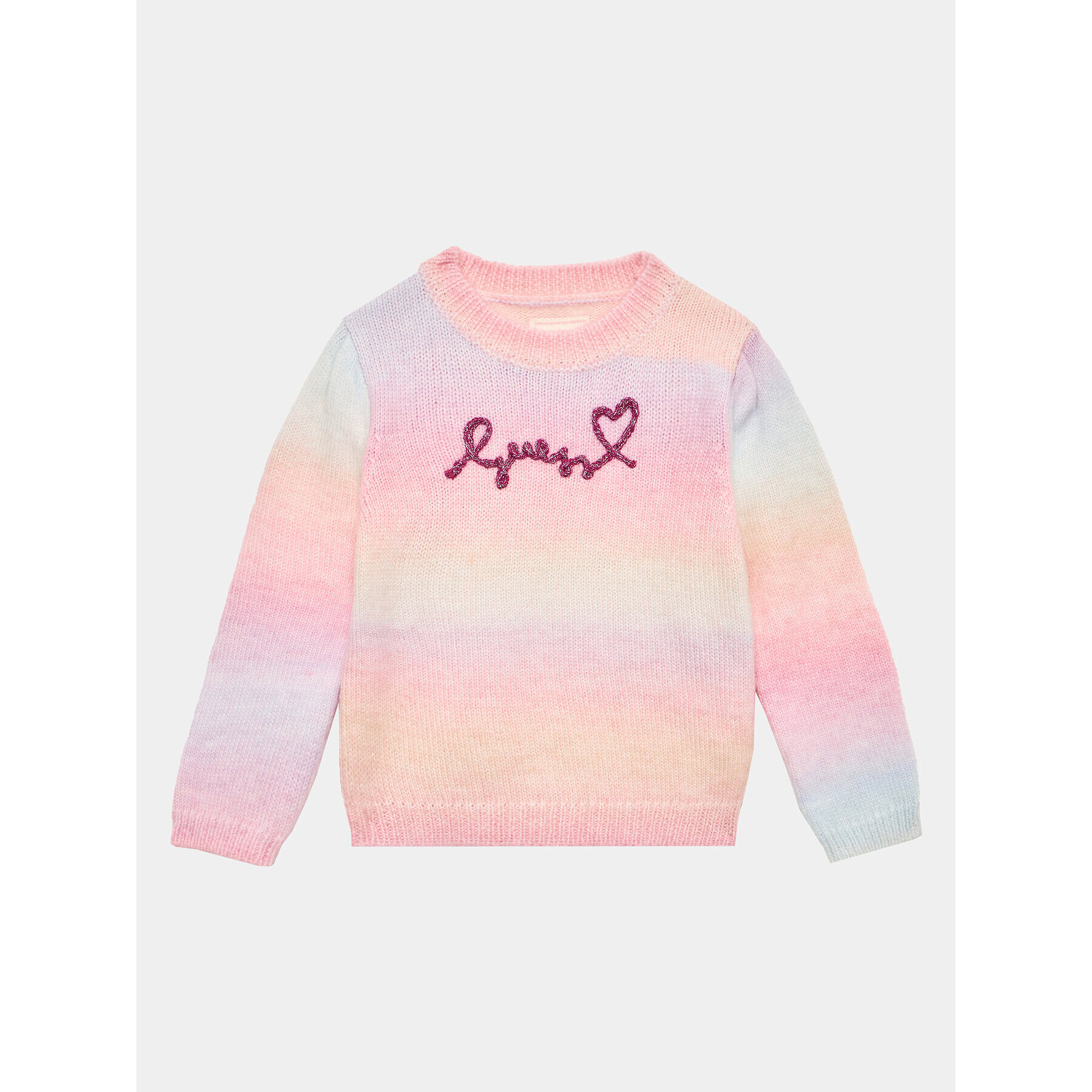 Guess Пуловер K3YR00 Z37U0 Розов Regular Fit - Pepit.bg