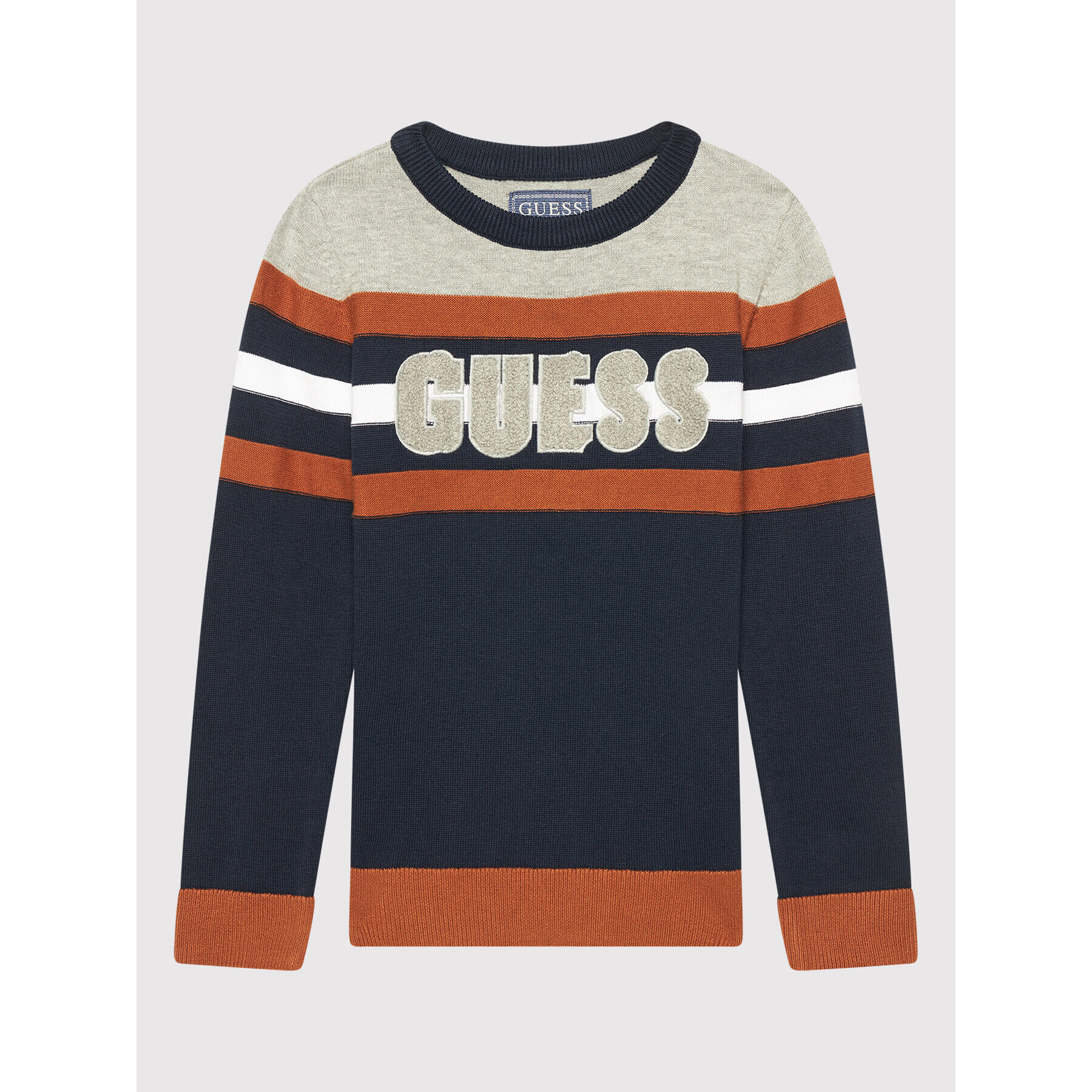 Guess Пуловер L1BR00 Z2NN0 Тъмносин Regular Fit - Pepit.bg