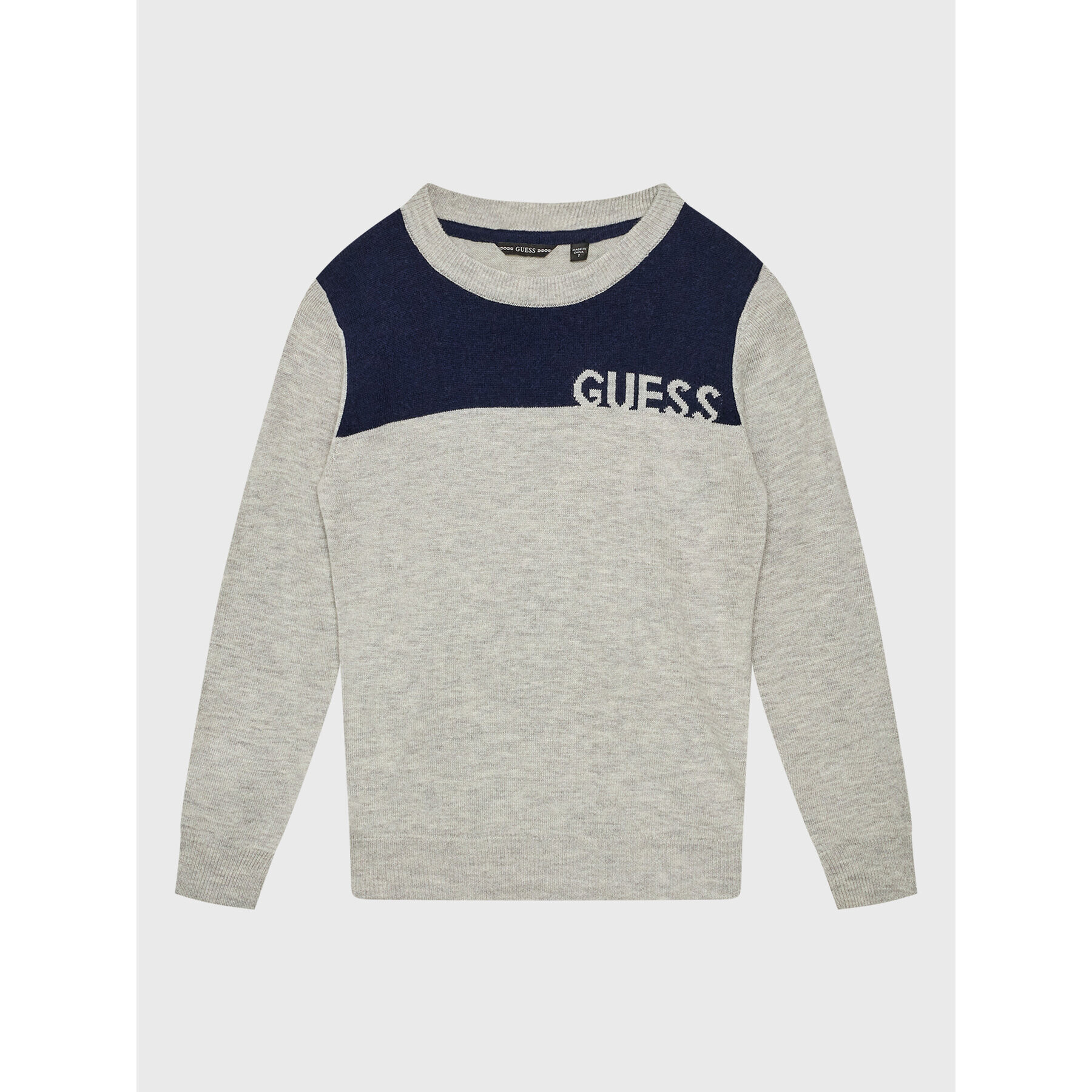 Guess Пуловер L2BR03 Z3142 Сив Regular Fit - Pepit.bg