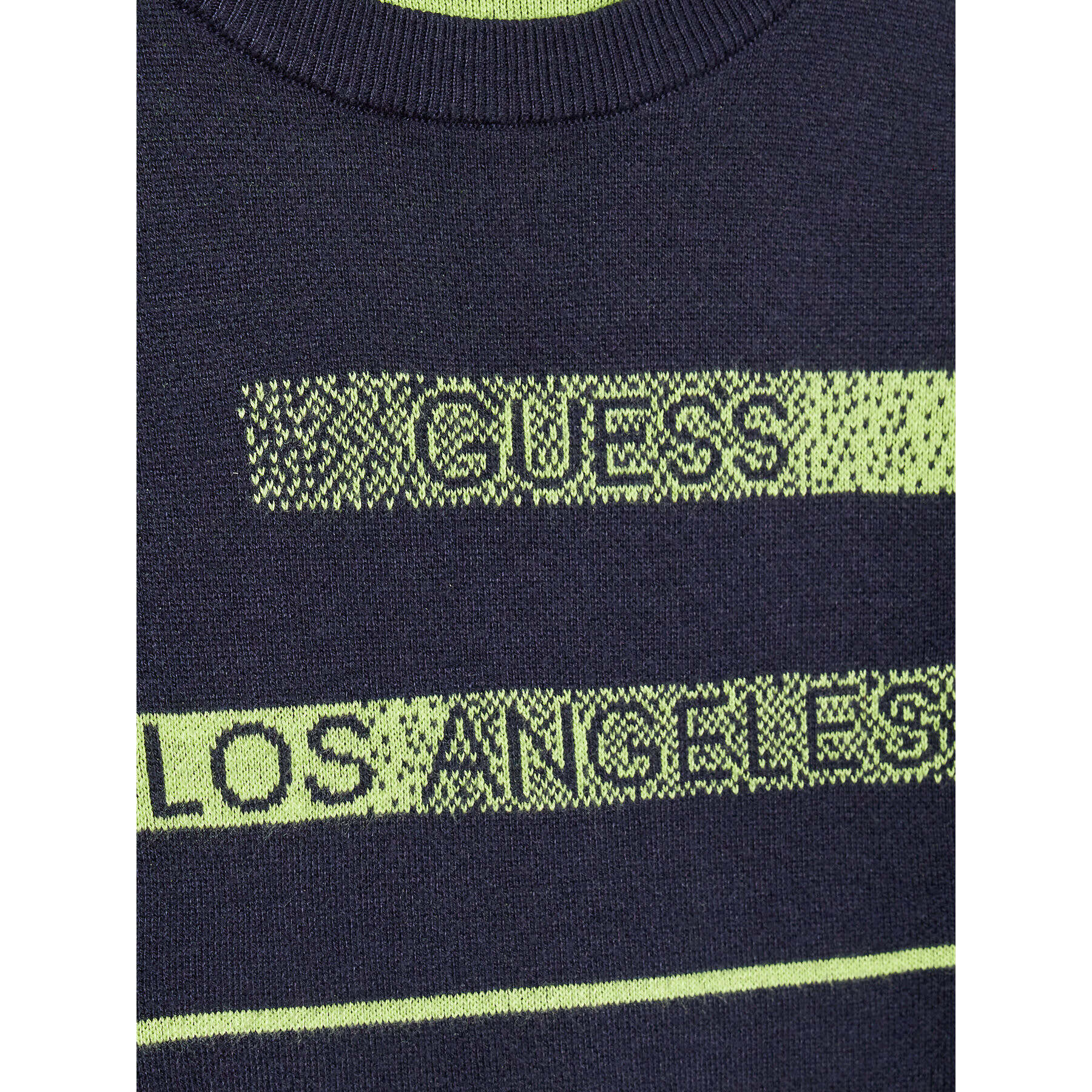 Guess Пуловер L2BR04 Z3180 Тъмносин Regular Fit - Pepit.bg