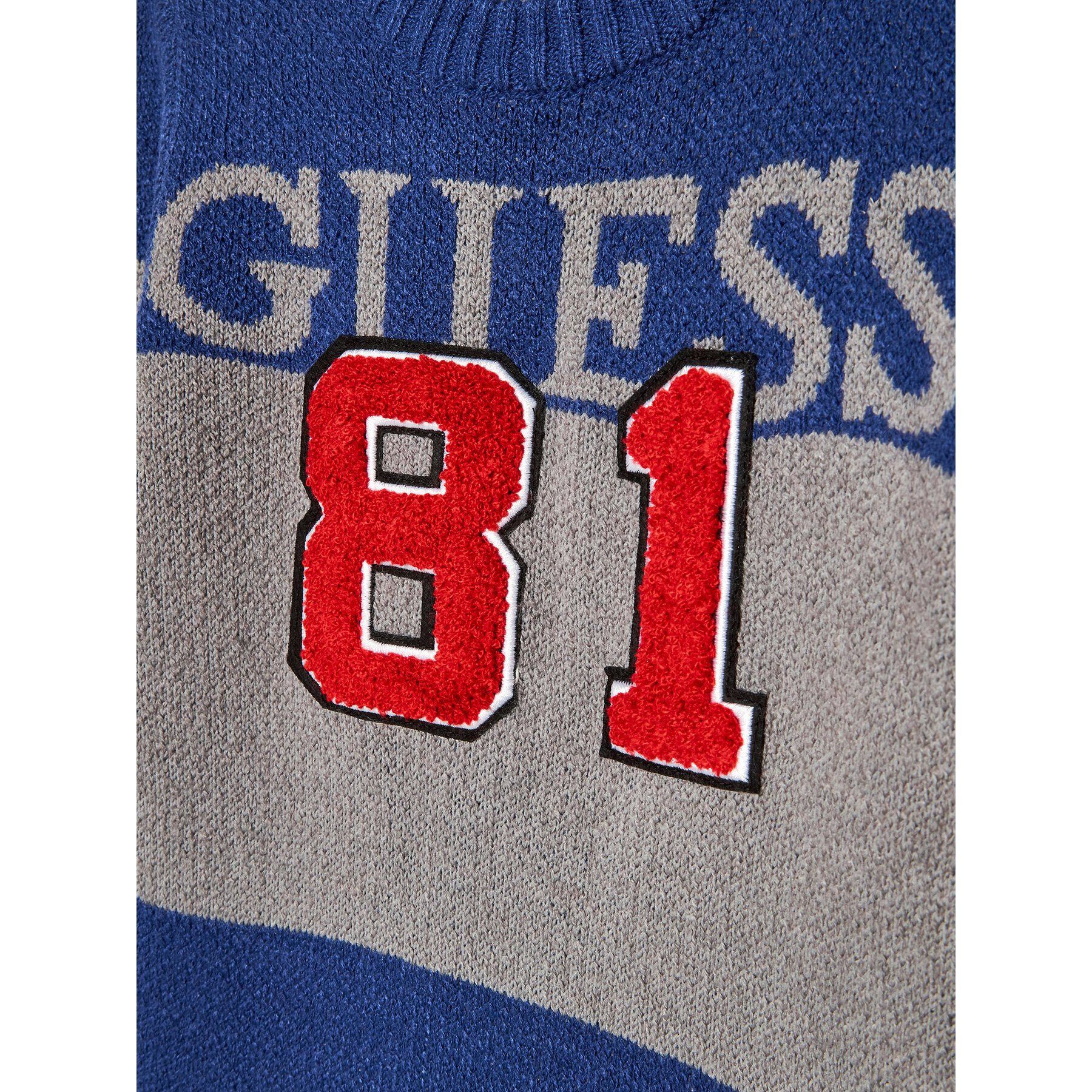 Guess Пуловер L2BR12 Z32N0 Син Regular Fit - Pepit.bg