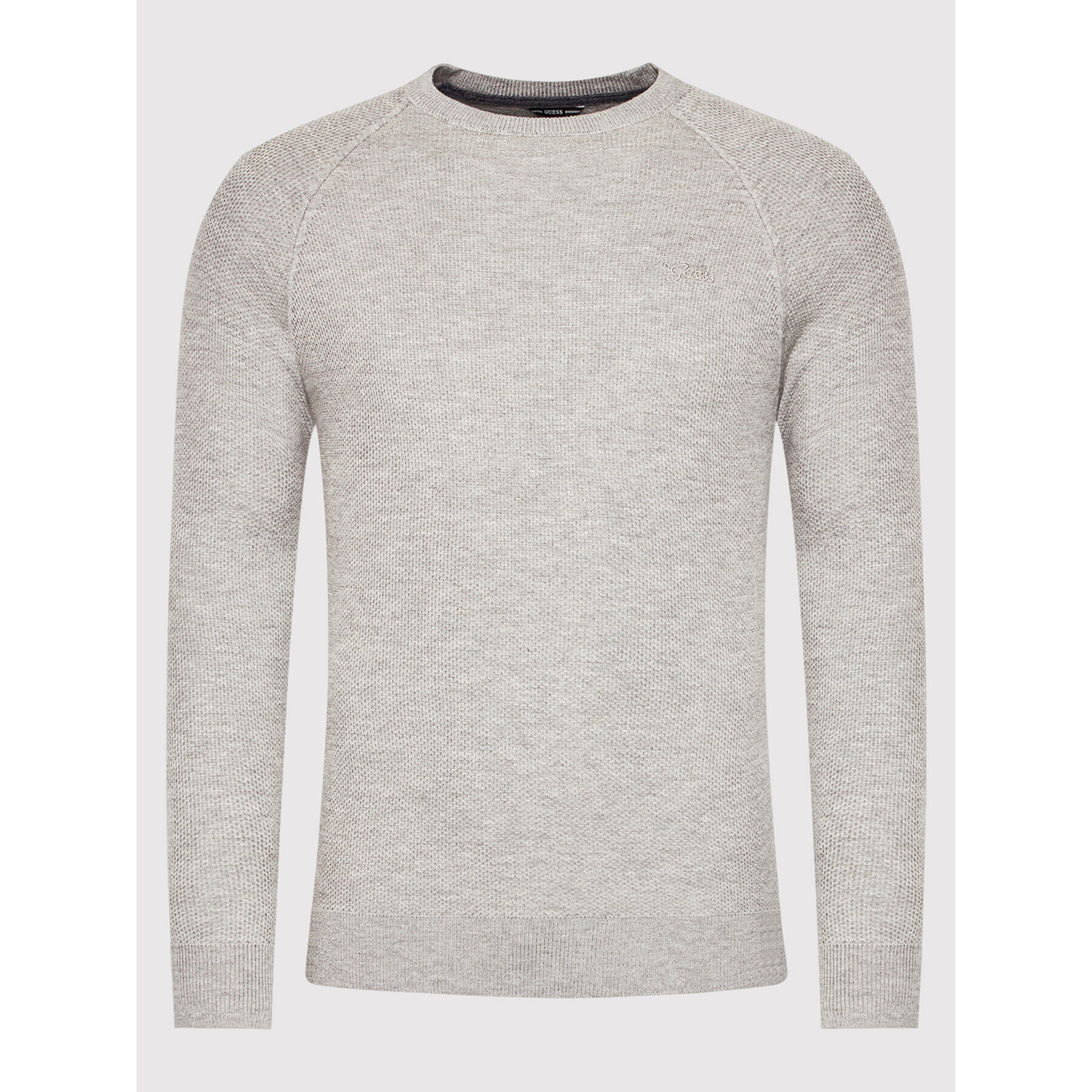 Guess Пуловер Larry M1BR06 Z2VT0 Сив Regular Fit - Pepit.bg