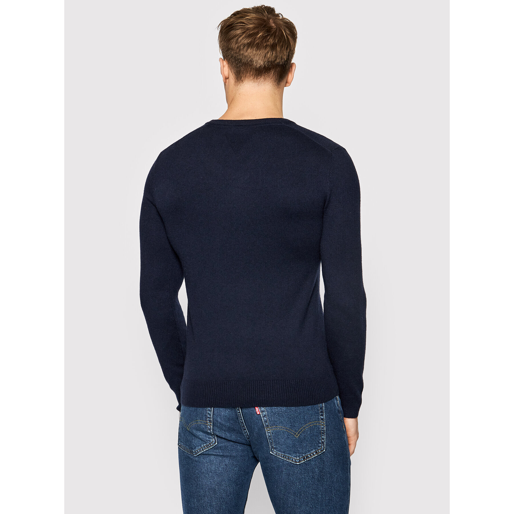 Guess Пуловер M1BR15 Z2VX2 Тъмносин Regular Fit - Pepit.bg