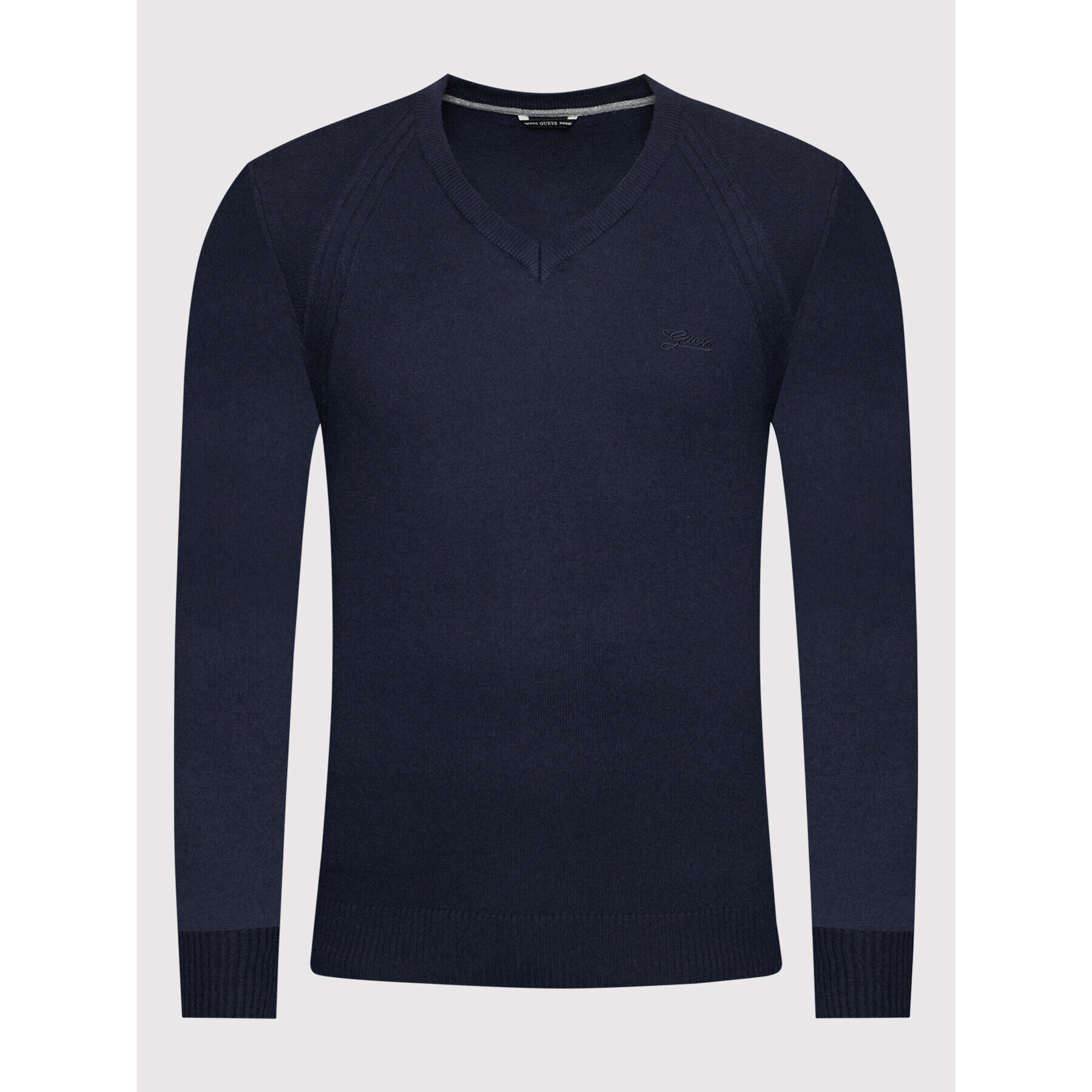 Guess Пуловер M1BR15 Z2VX2 Тъмносин Regular Fit - Pepit.bg