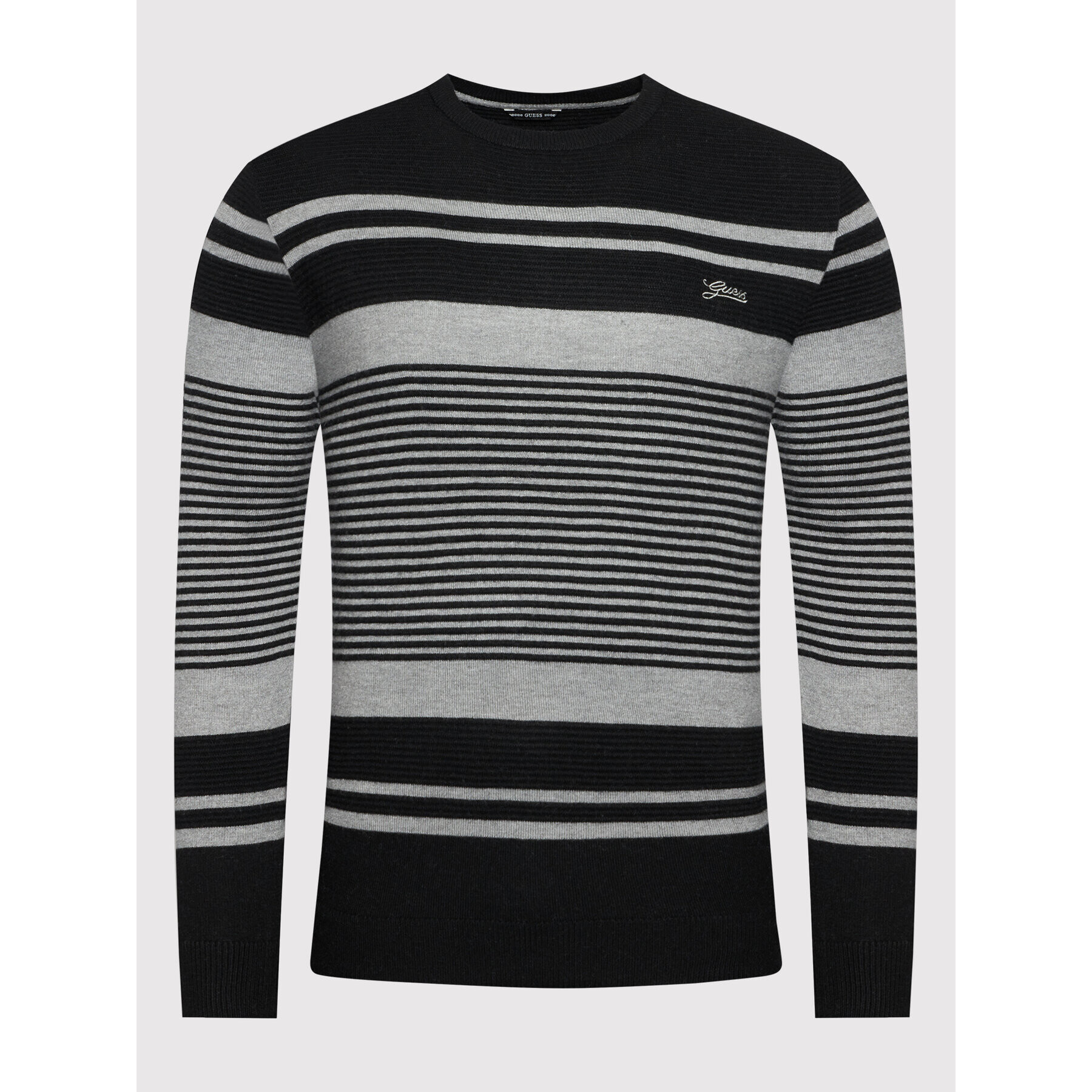 Guess Пуловер M1BR19 Z2VX2 Сив Regular Fit - Pepit.bg