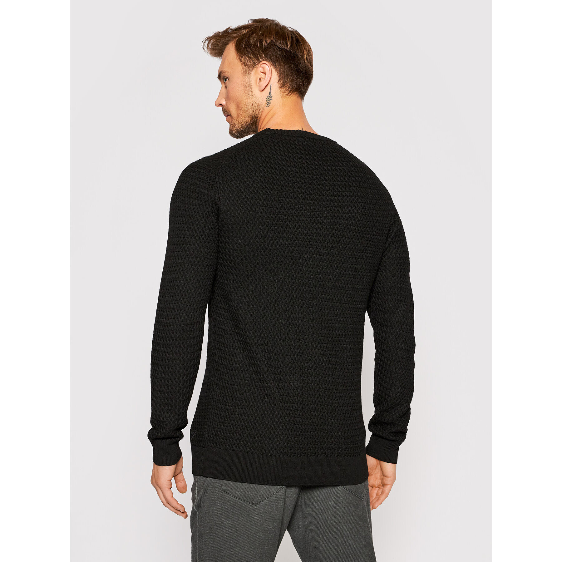 Guess Пуловер M1YR60 Z2UY0 Черен Regular Fit - Pepit.bg