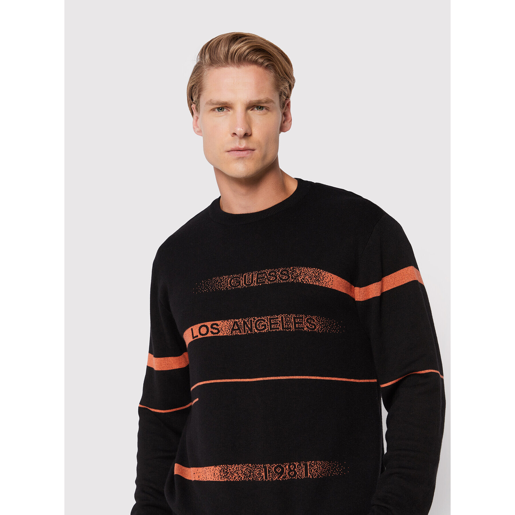 Guess Пуловер M2BR17 Z3180 Черен Regular Fit - Pepit.bg
