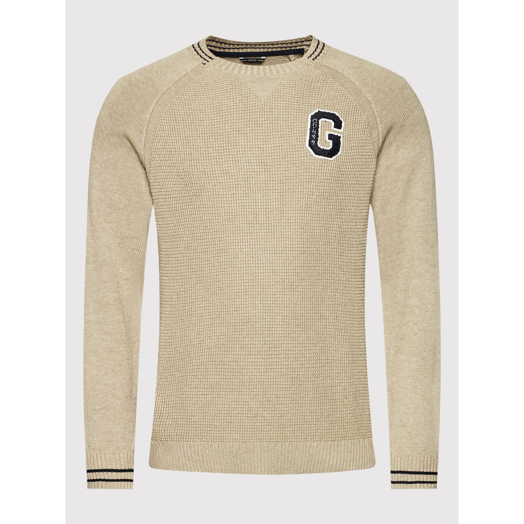 Guess Пуловер M2RR01 Z2UZ1 Бежов Regular Fit - Pepit.bg