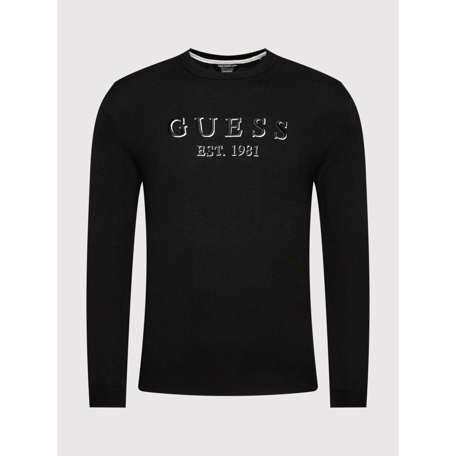 Guess Пуловер M2YR02 Z3052 Черен Regular Fit - Pepit.bg