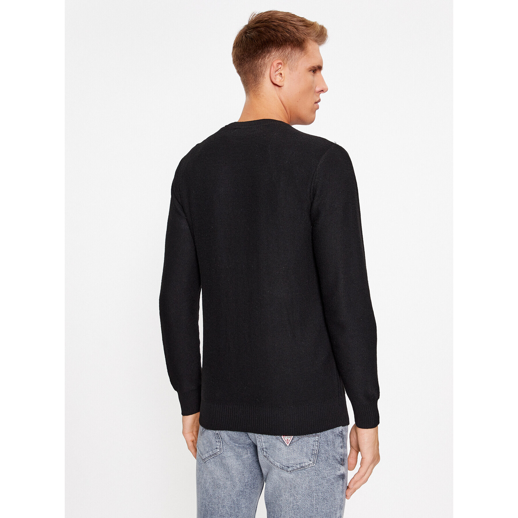 Guess Пуловер M3BR50 Z38V2 Черен Regular Fit - Pepit.bg