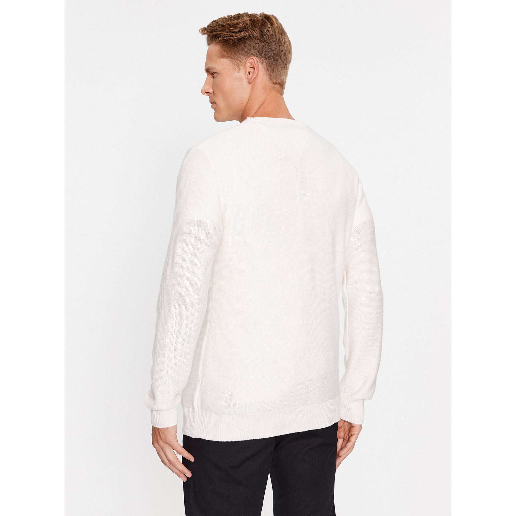 Guess Пуловер M3BR50 Z38V2 Екрю Regular Fit - Pepit.bg
