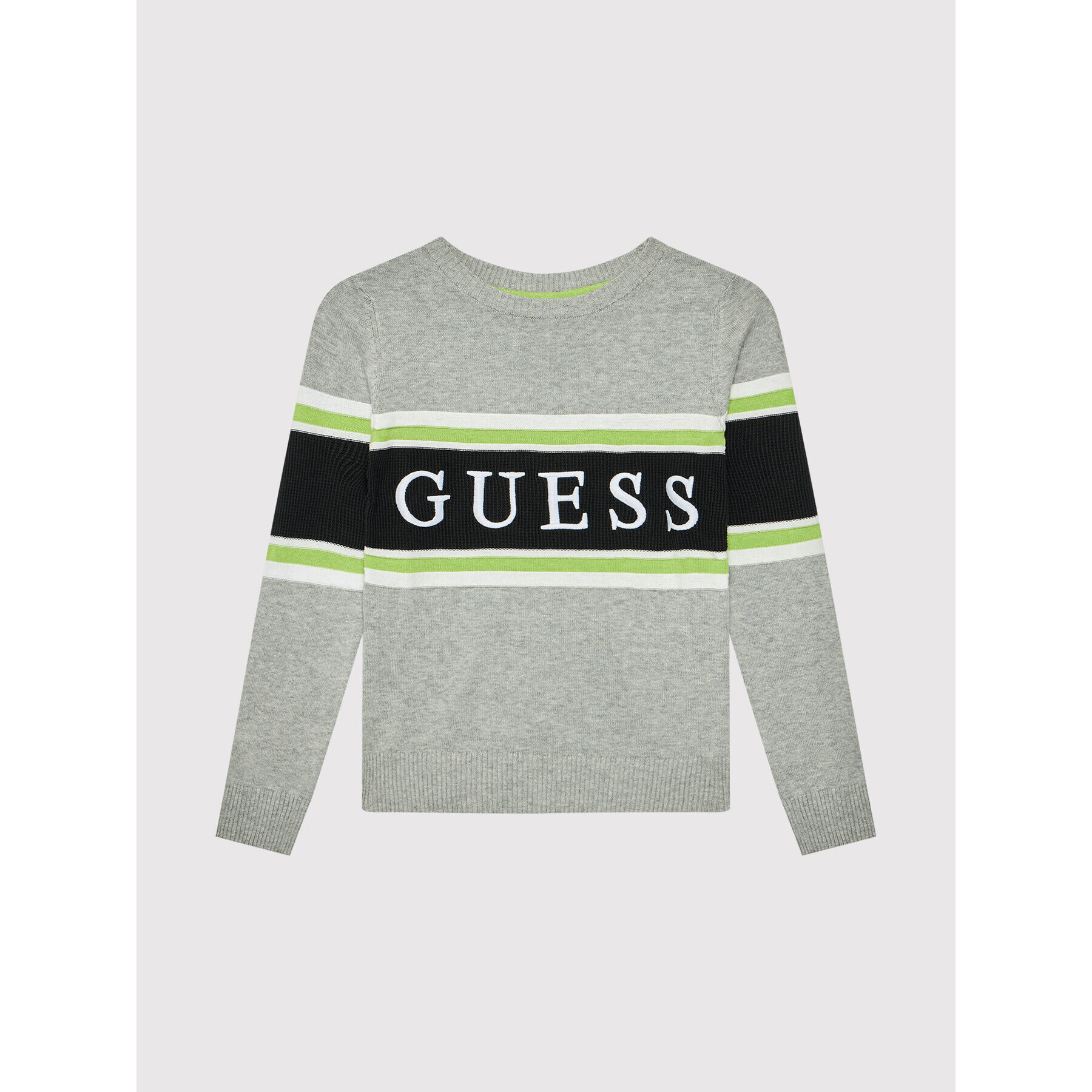 Guess Пуловер N1YR00 Z2S40 Сив Regular Fit - Pepit.bg