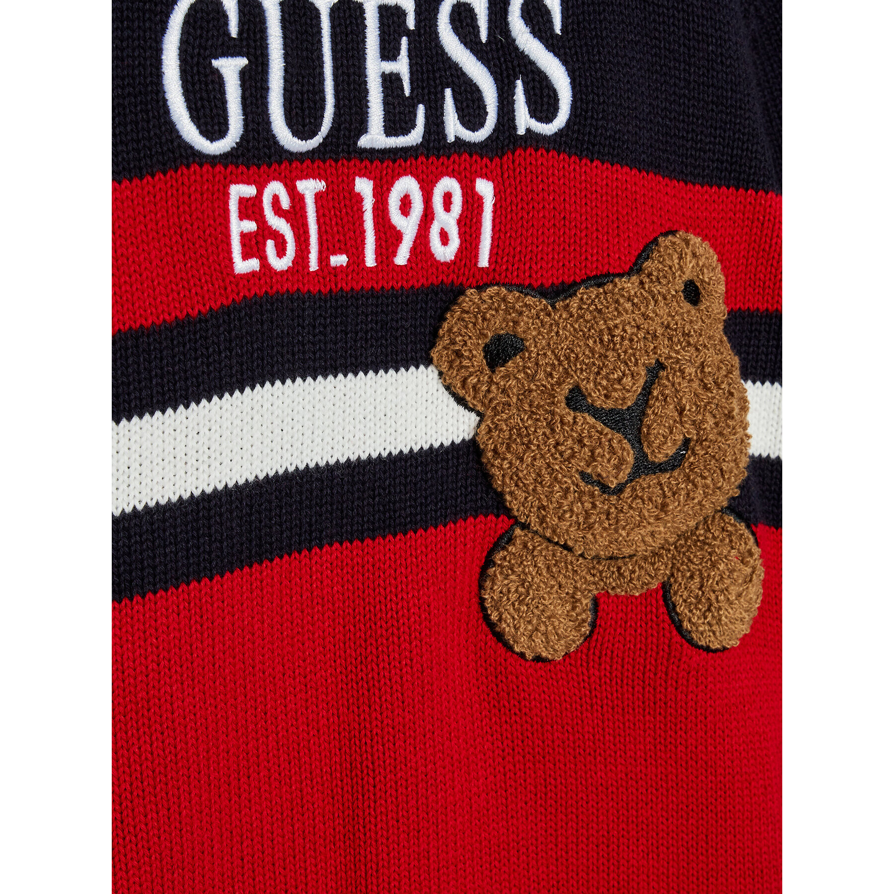 Guess Пуловер N2BR06 Z2NN0 Тъмносин Regular Fit - Pepit.bg