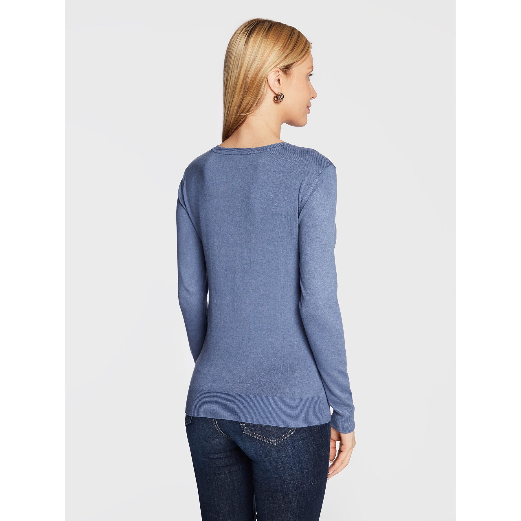Guess Пуловер Pascale W2BR52 Z2NQ2 Син Regular Fit - Pepit.bg