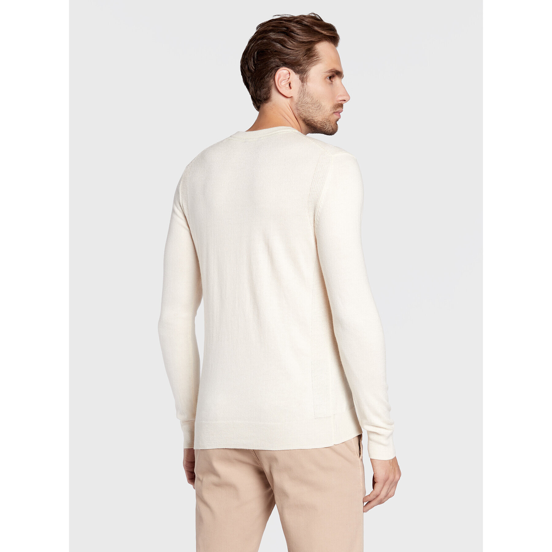 Guess Пуловер Patton M2BR04 Z3142 Бежов Regular Fit - Pepit.bg