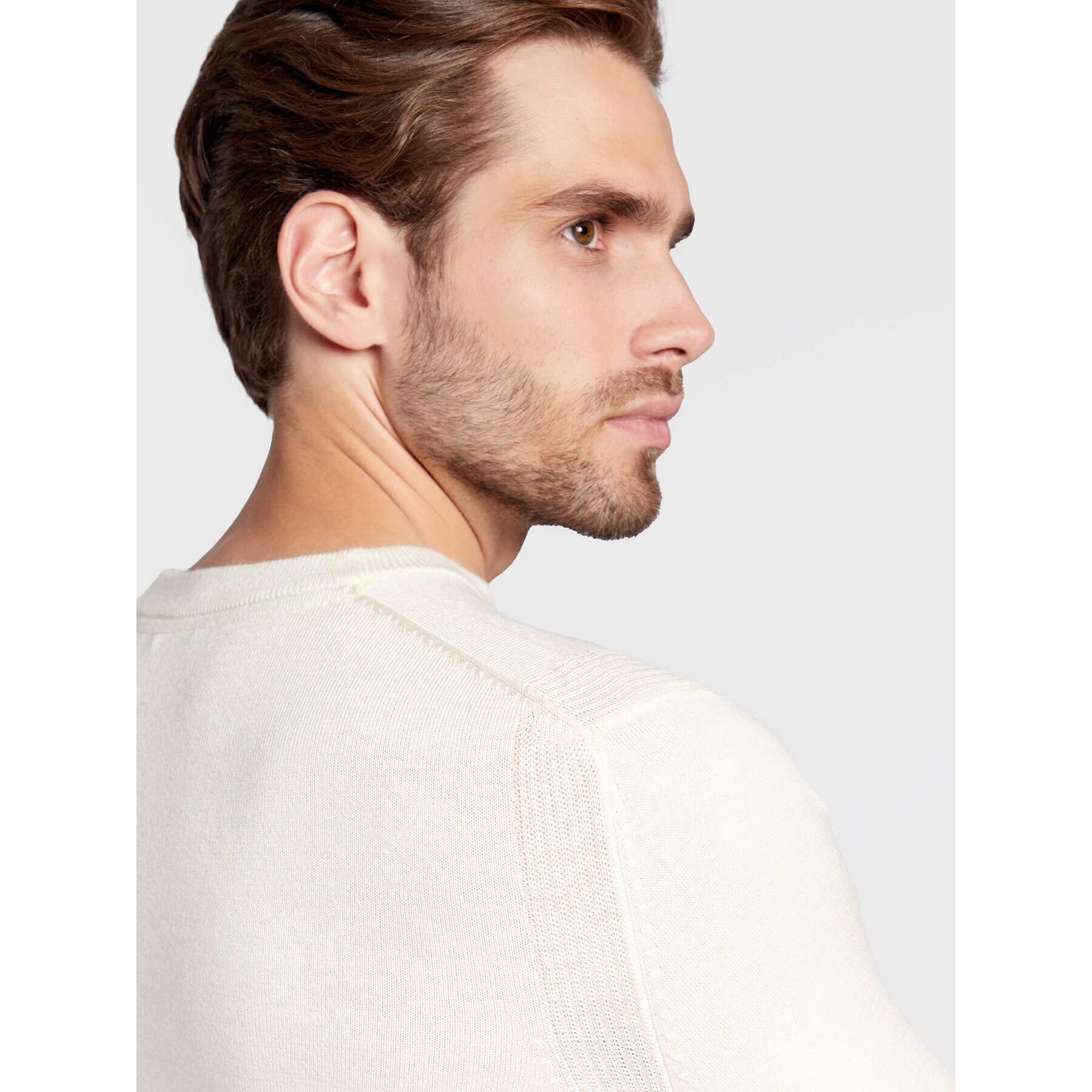 Guess Пуловер Patton M2BR04 Z3142 Бежов Regular Fit - Pepit.bg