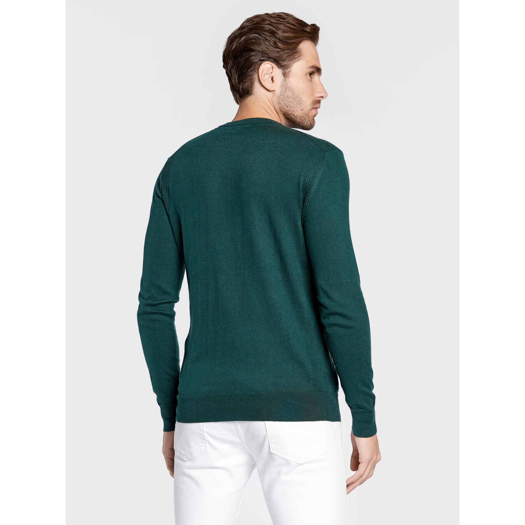 Guess Пуловер Patton M2BR04 Z3142 Зелен Regular Fit - Pepit.bg