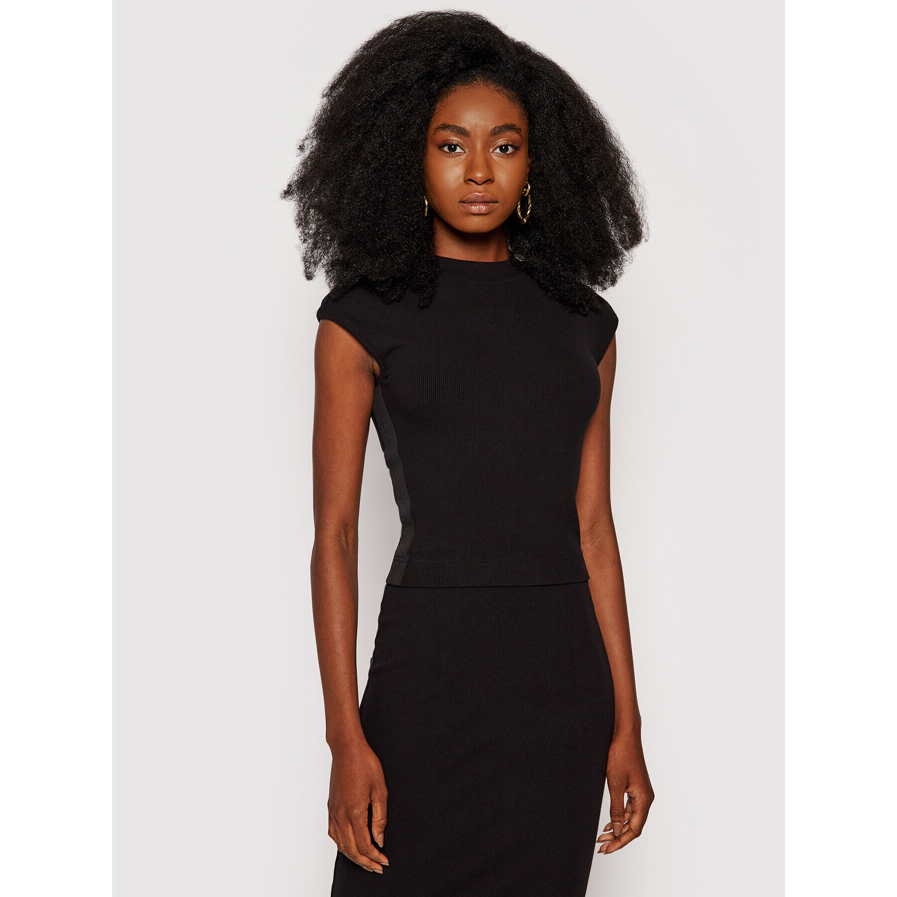 Guess Пуловер Rose W1YP01 K8RT2 Черен Slim Fit - Pepit.bg