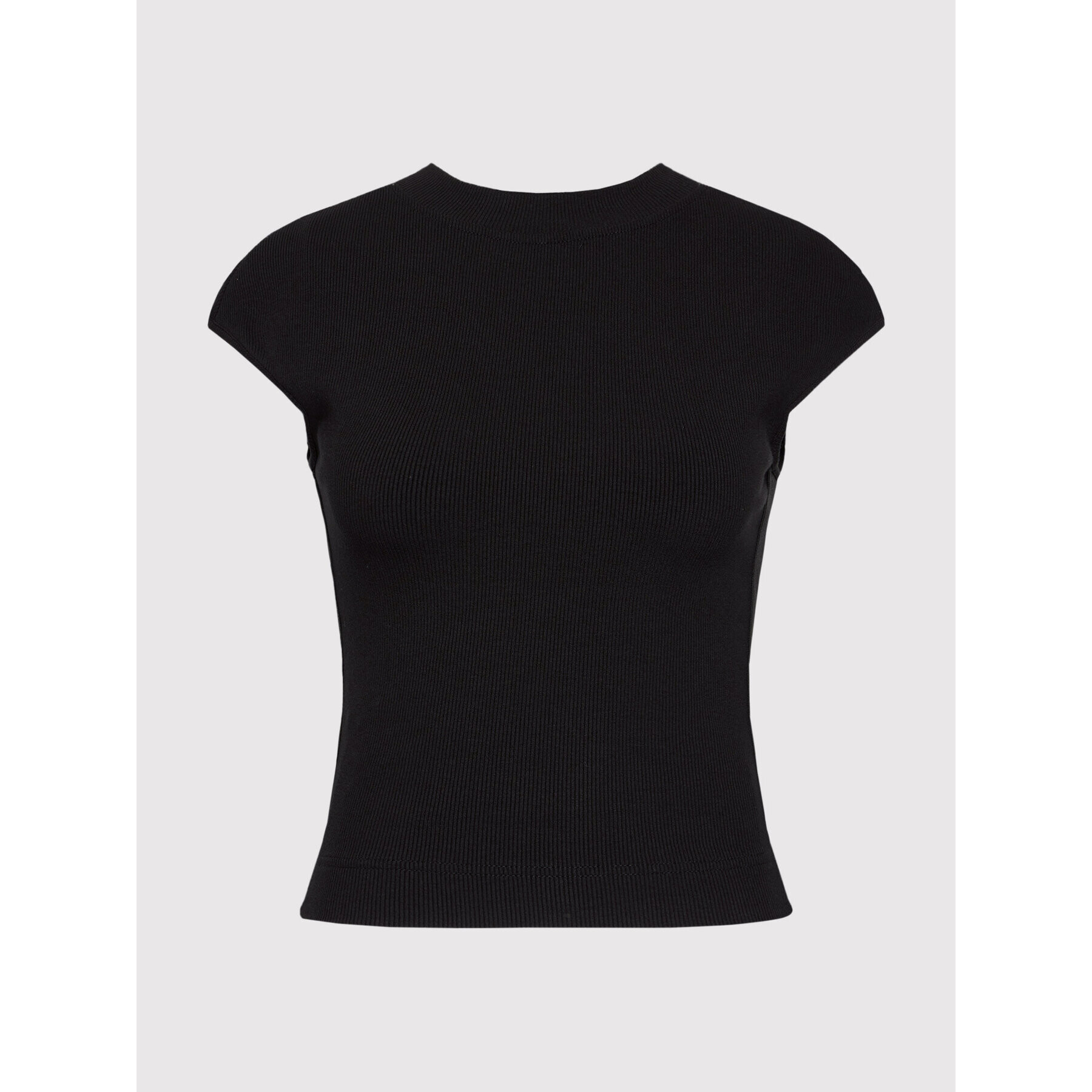 Guess Пуловер Rose W1YP01 K8RT2 Черен Slim Fit - Pepit.bg