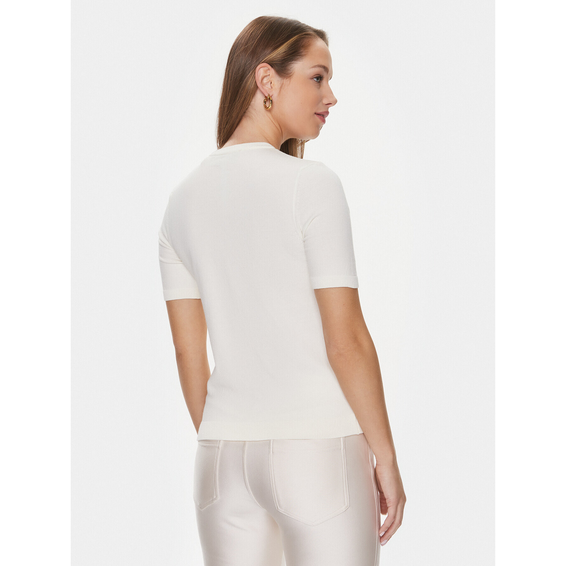 Guess Пуловер Rylee W4RR21 Z2Y72 Екрю Regular Fit - Pepit.bg