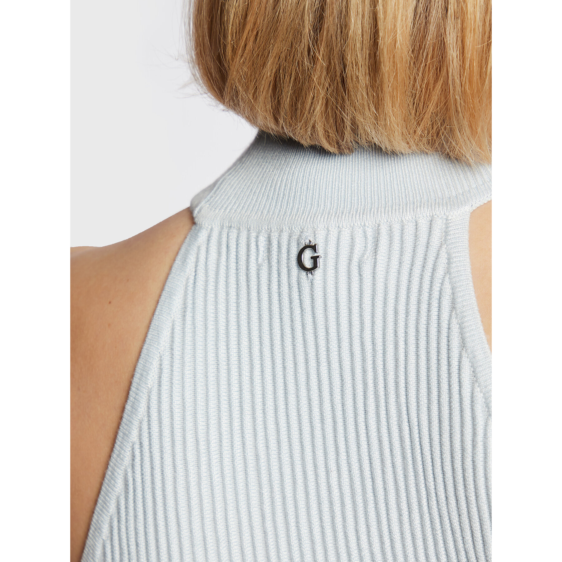 Guess Пуловер Shayna W2BR66 Z2YK2 Син Slim Fit - Pepit.bg