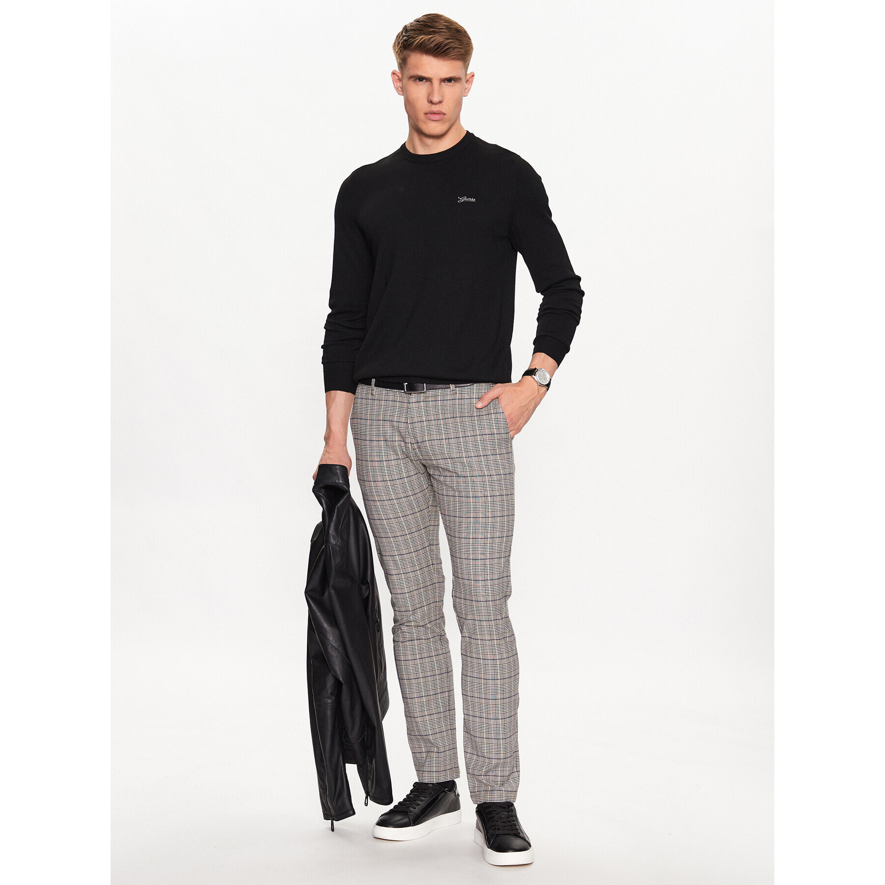 Guess Пуловер Valentine M3YR00 Z3052 Черен Regular Fit - Pepit.bg