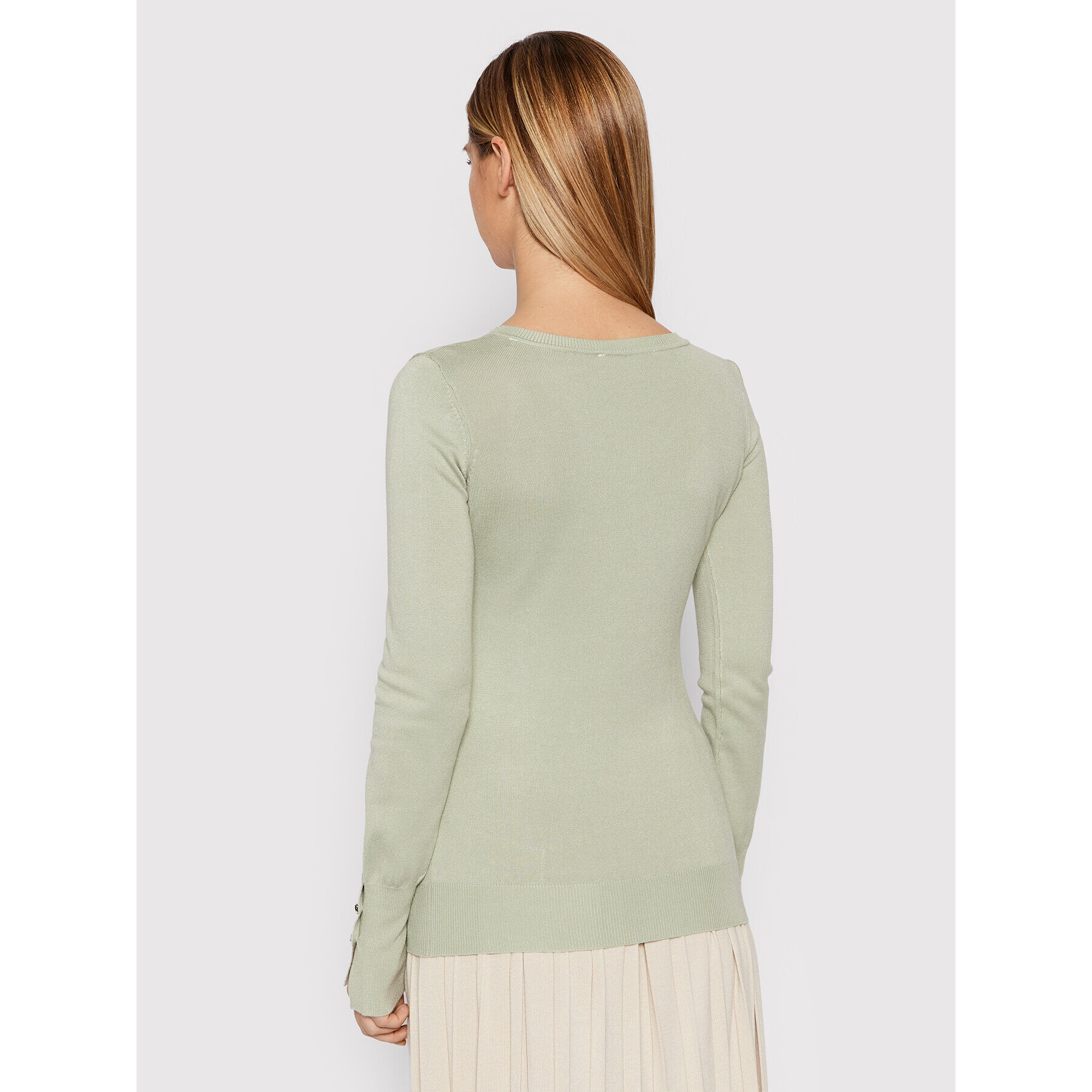 Guess Пуловер Gena W1YR03 Z2V60 Зелен Slim Fit - Pepit.bg