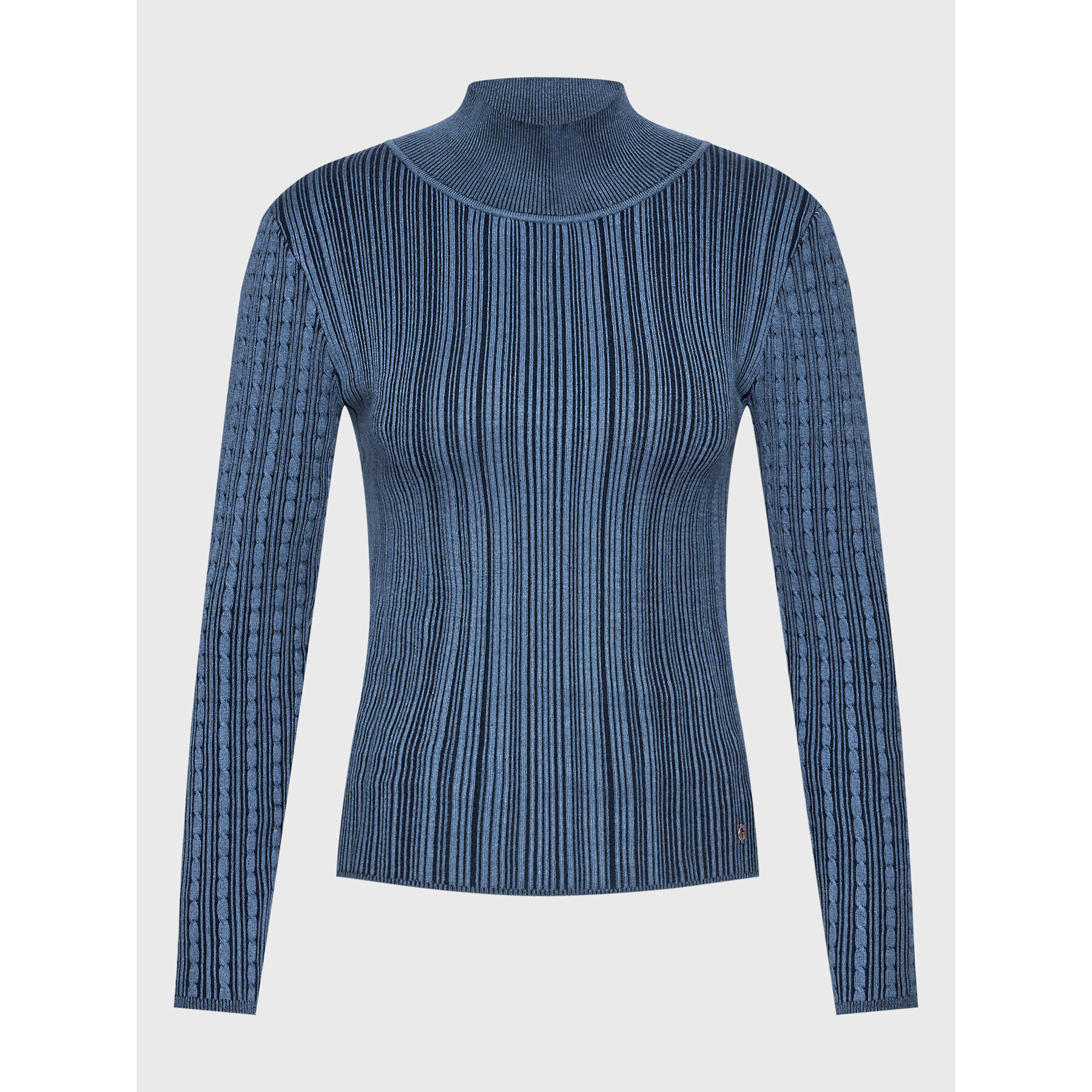 Guess Пуловер W2BR56 Z30I2 Син Slim Fit - Pepit.bg
