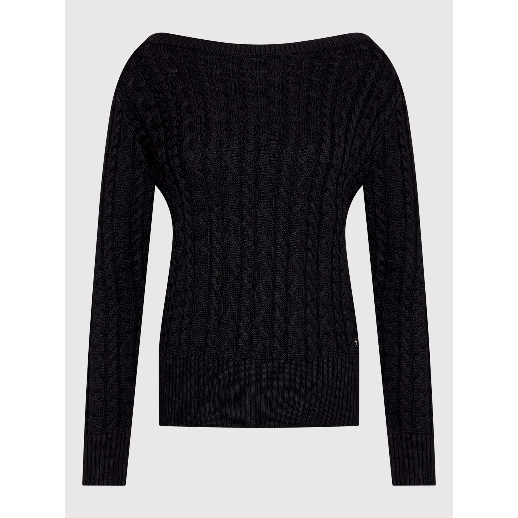 Guess Пуловер W2YR11 Z2Y41 Черен Regular Fit - Pepit.bg