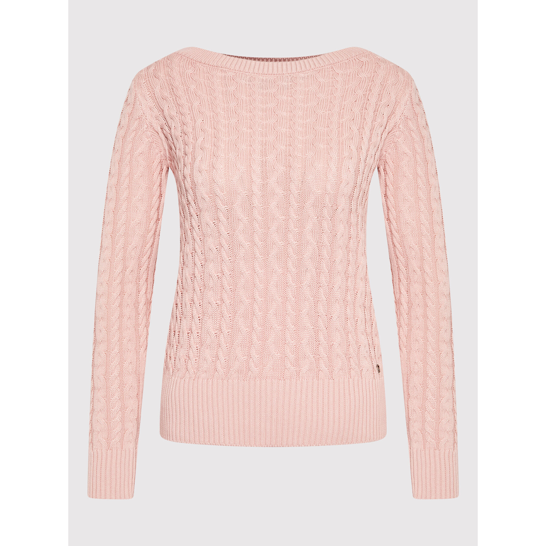 Guess Пуловер W2YR11 Z2Y41 Розов Regular Fit - Pepit.bg