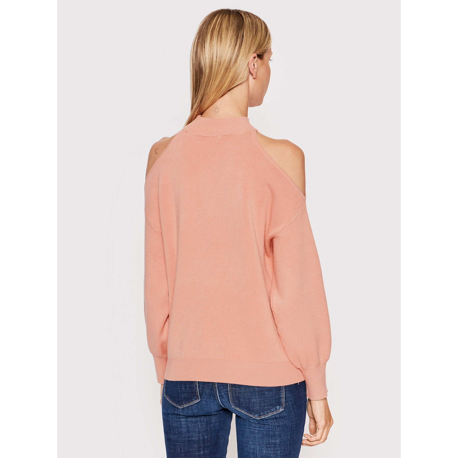 Guess Пуловер W2YR25 Z26I0 Розов Regular Fit - Pepit.bg