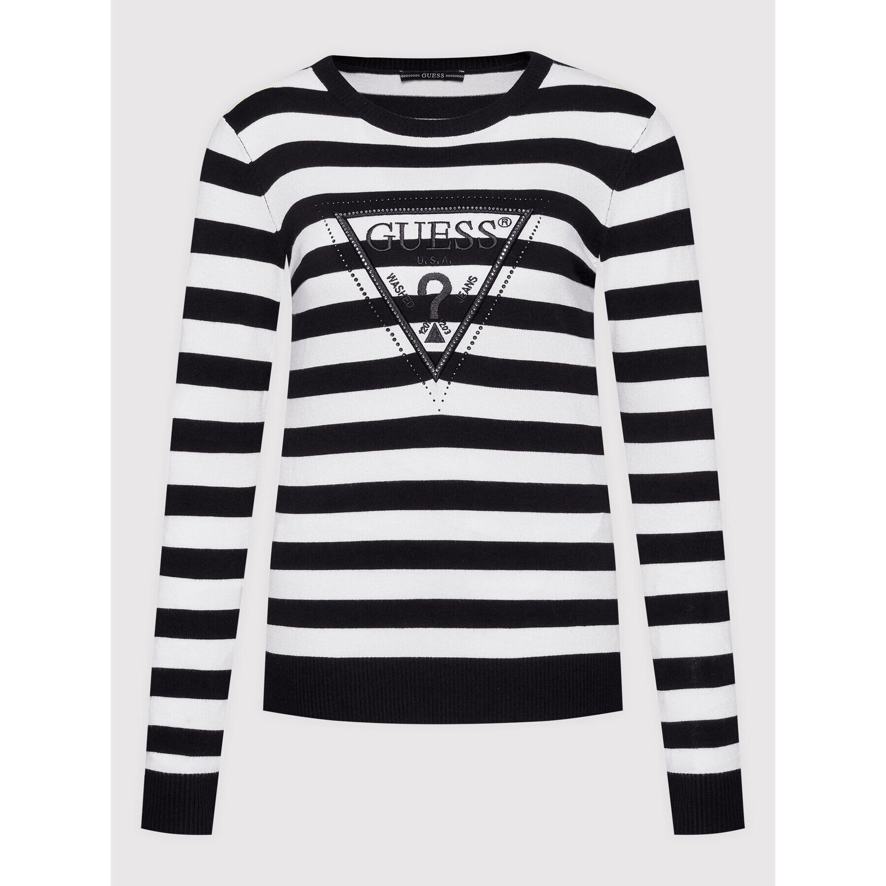 Guess Пуловер W2YR29 Z2NQ0 Черен Regular Fit - Pepit.bg