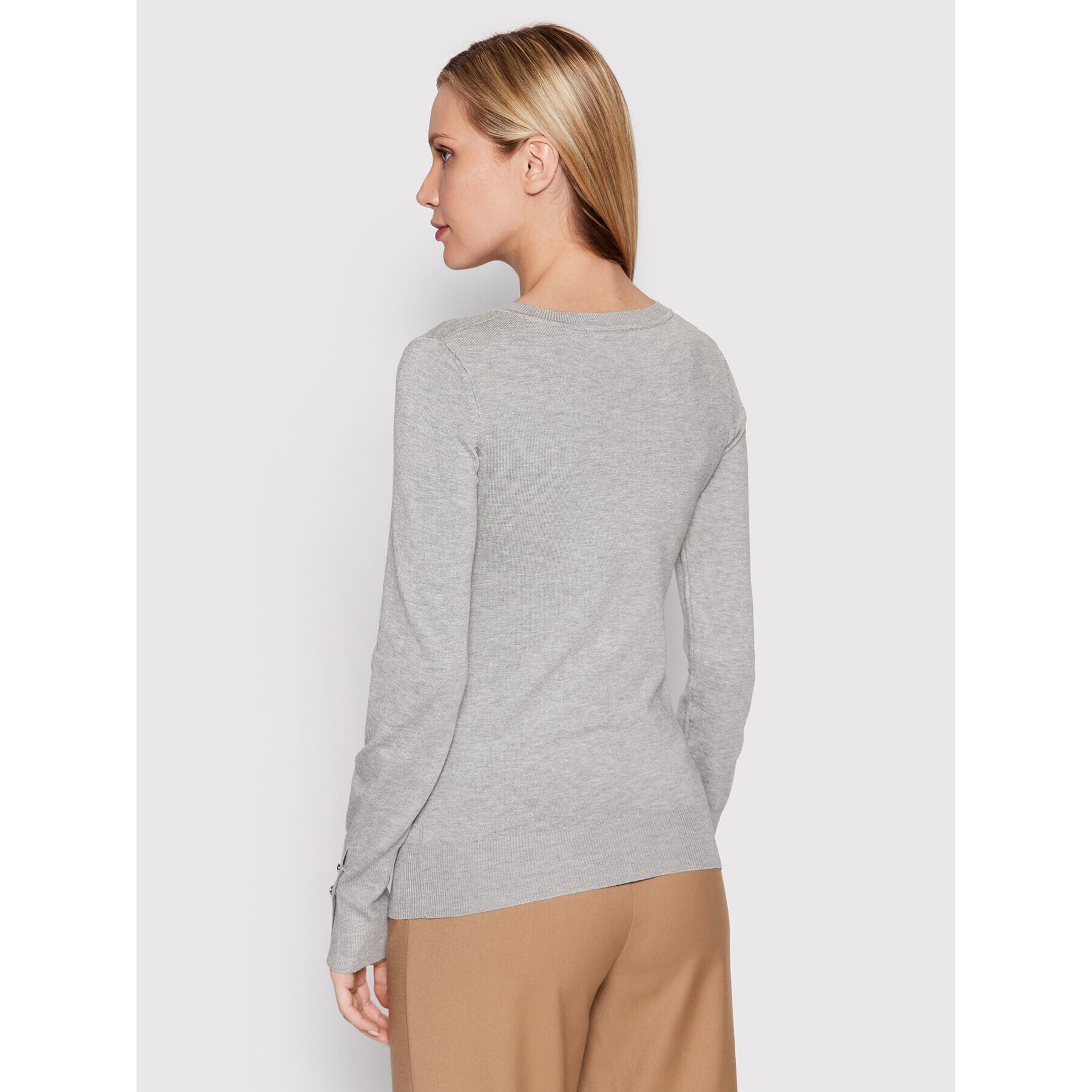 Guess Пуловер W2YR31 Z2V62 Сив Regular Fit - Pepit.bg