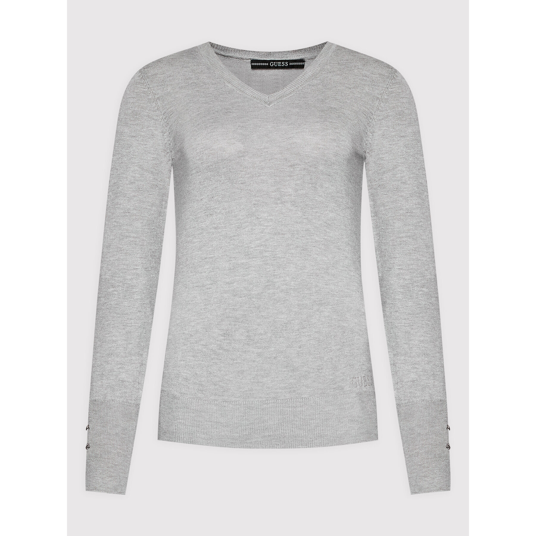Guess Пуловер W2YR31 Z2V62 Сив Regular Fit - Pepit.bg