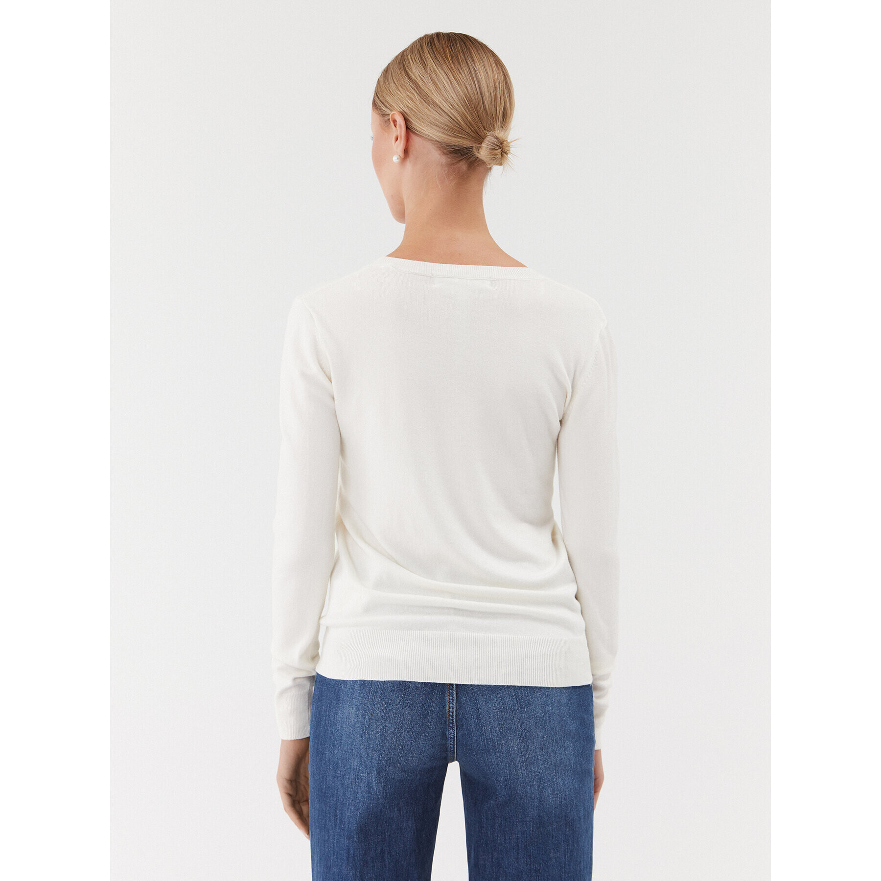 Guess Пуловер W3BR22 Z2NQ2 Екрю Regular Fit - Pepit.bg