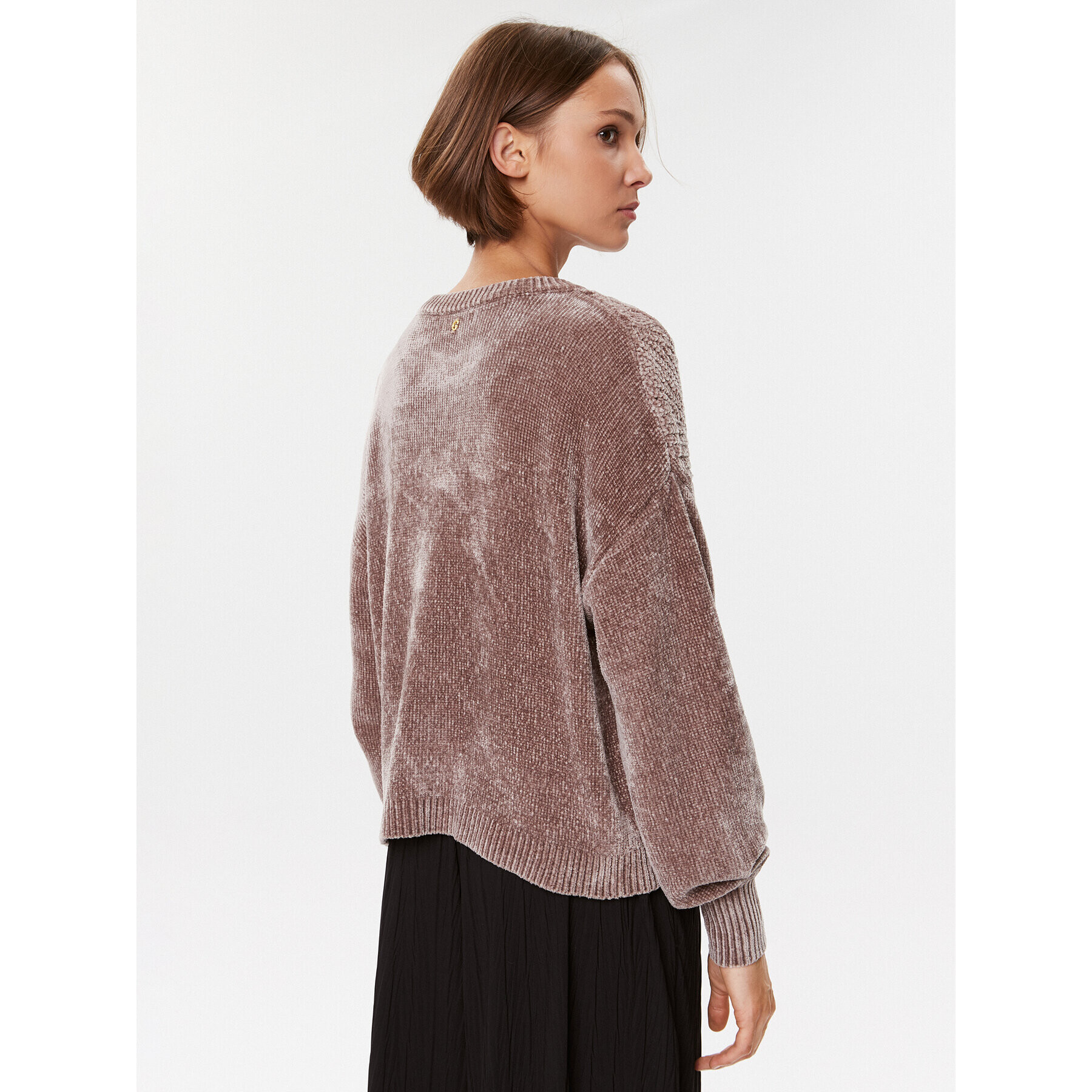 Guess Пуловер W3BR65 Z3BB0 Бежов Regular Fit - Pepit.bg