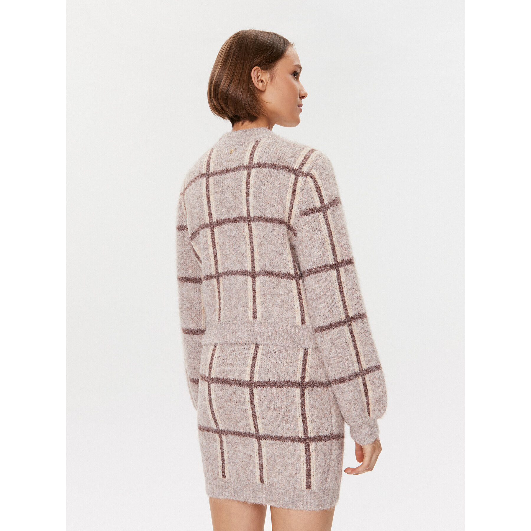 Guess Пуловер W3BR78 Z3BP0 Бежов Regular Fit - Pepit.bg