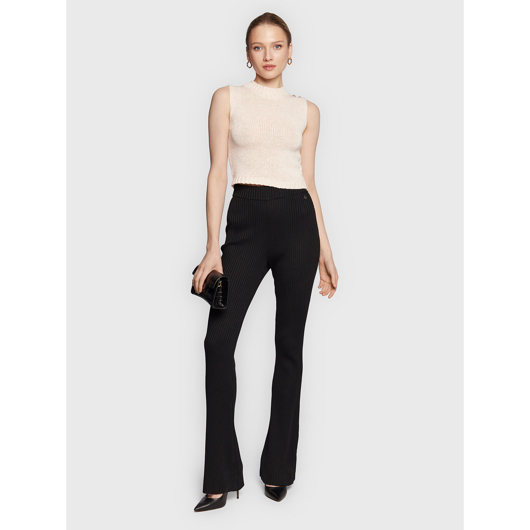 Guess Пуловер W3RR39 Z3431 Розов Regular Fit - Pepit.bg
