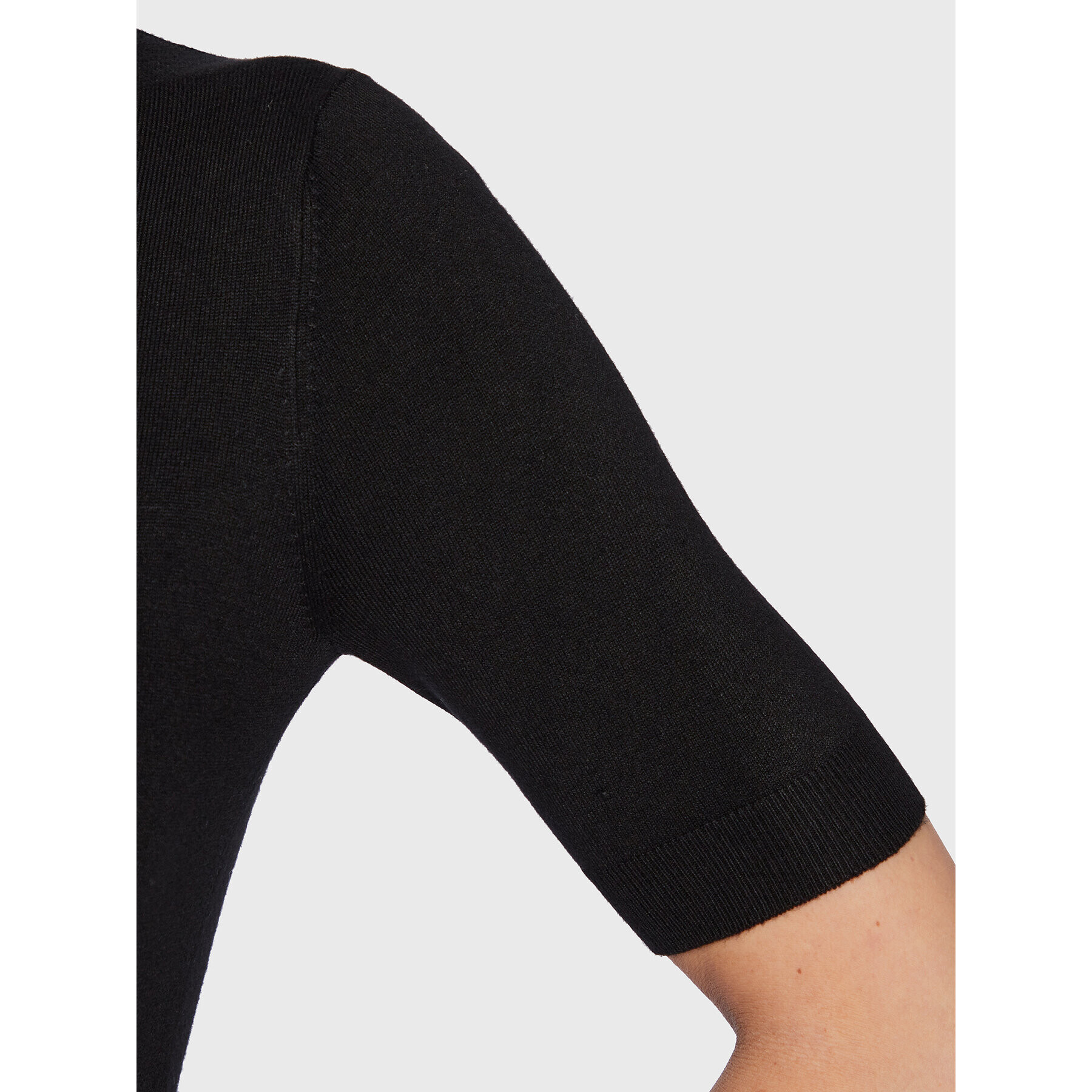 Guess Пуловер W3RR46 Z2NQ2 Черен Slim Fit - Pepit.bg
