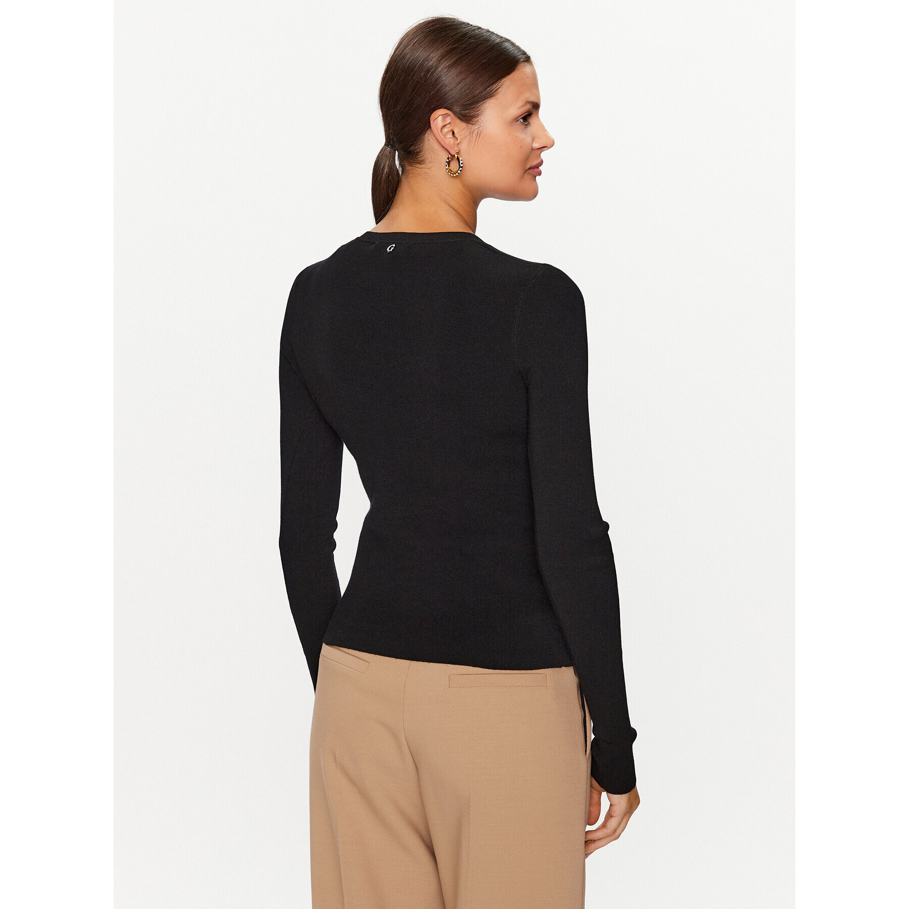Guess Пуловер W3YR31 Z2YN2 Черен Regular Fit - Pepit.bg
