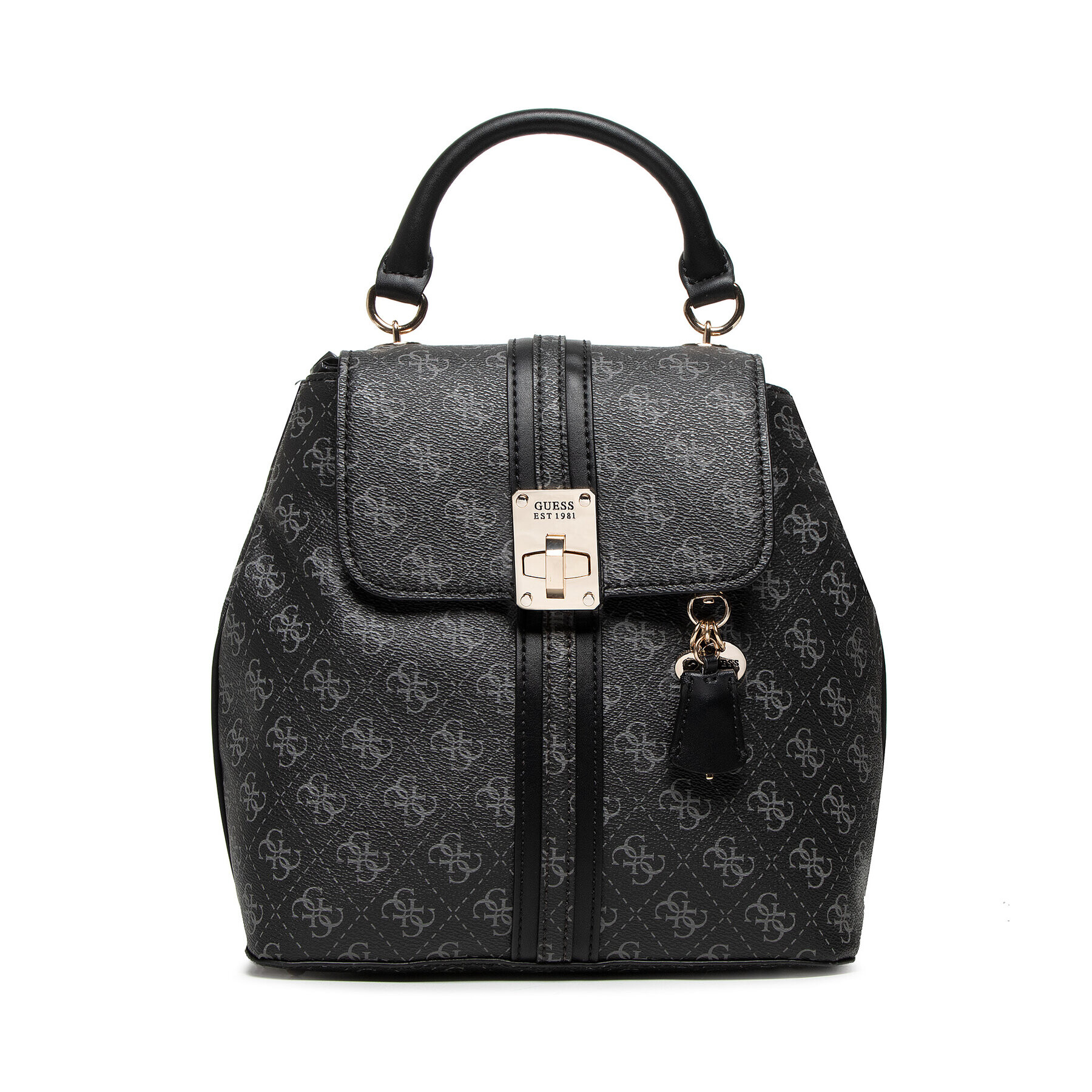 Guess Раница Kasinta Flap Backpack HWSG84 05310 Черен - Pepit.bg