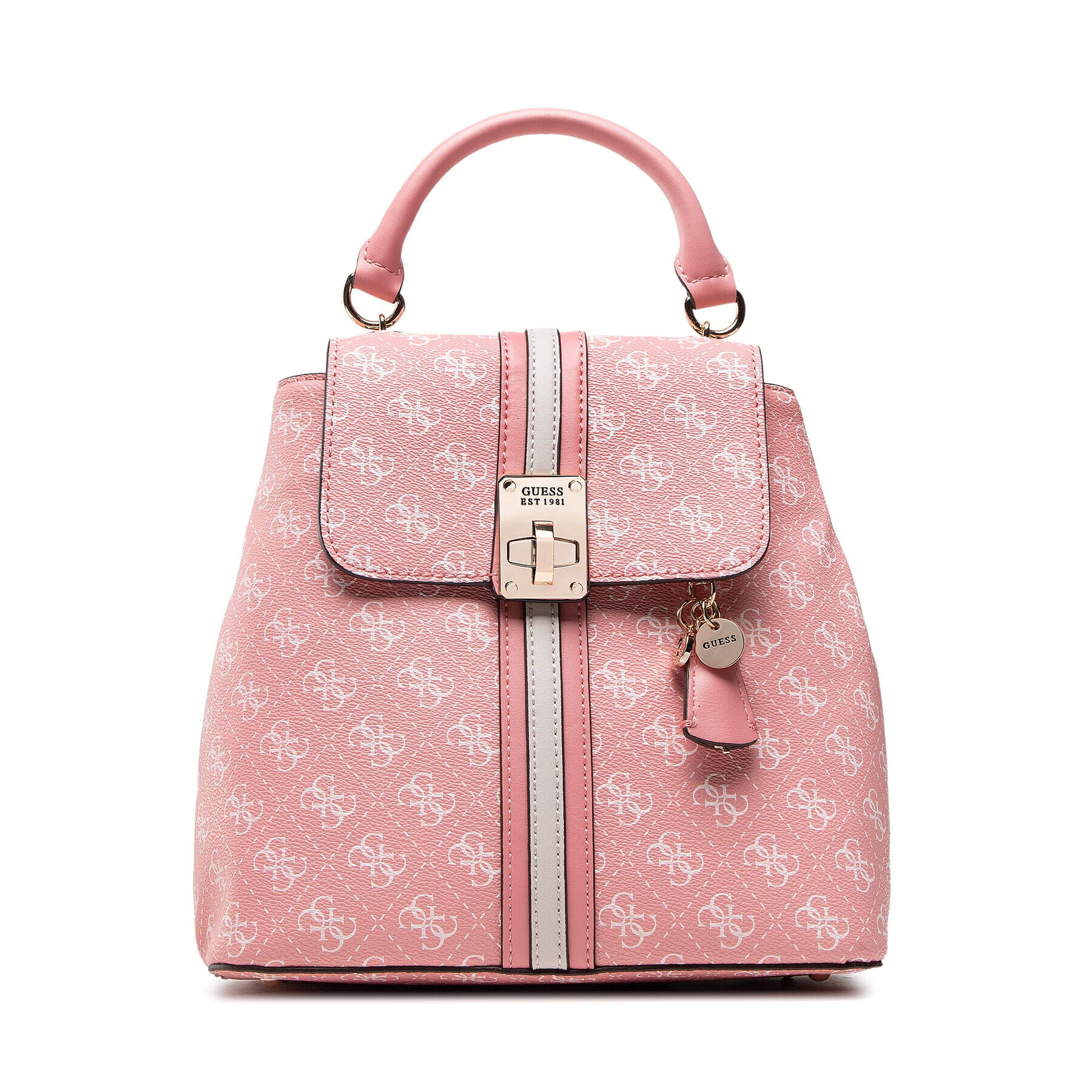 Guess Раница Kasinta Flap Backpack HWSG84 05310 Розов - Pepit.bg