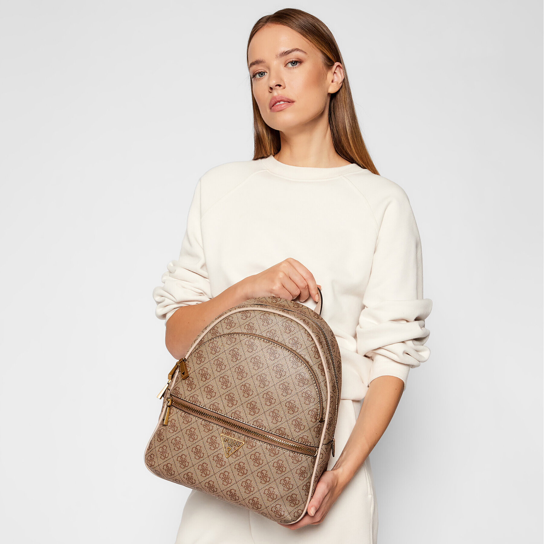 Guess Раница Manhattan (SB) HWSB69 94330 Кафяв - Pepit.bg