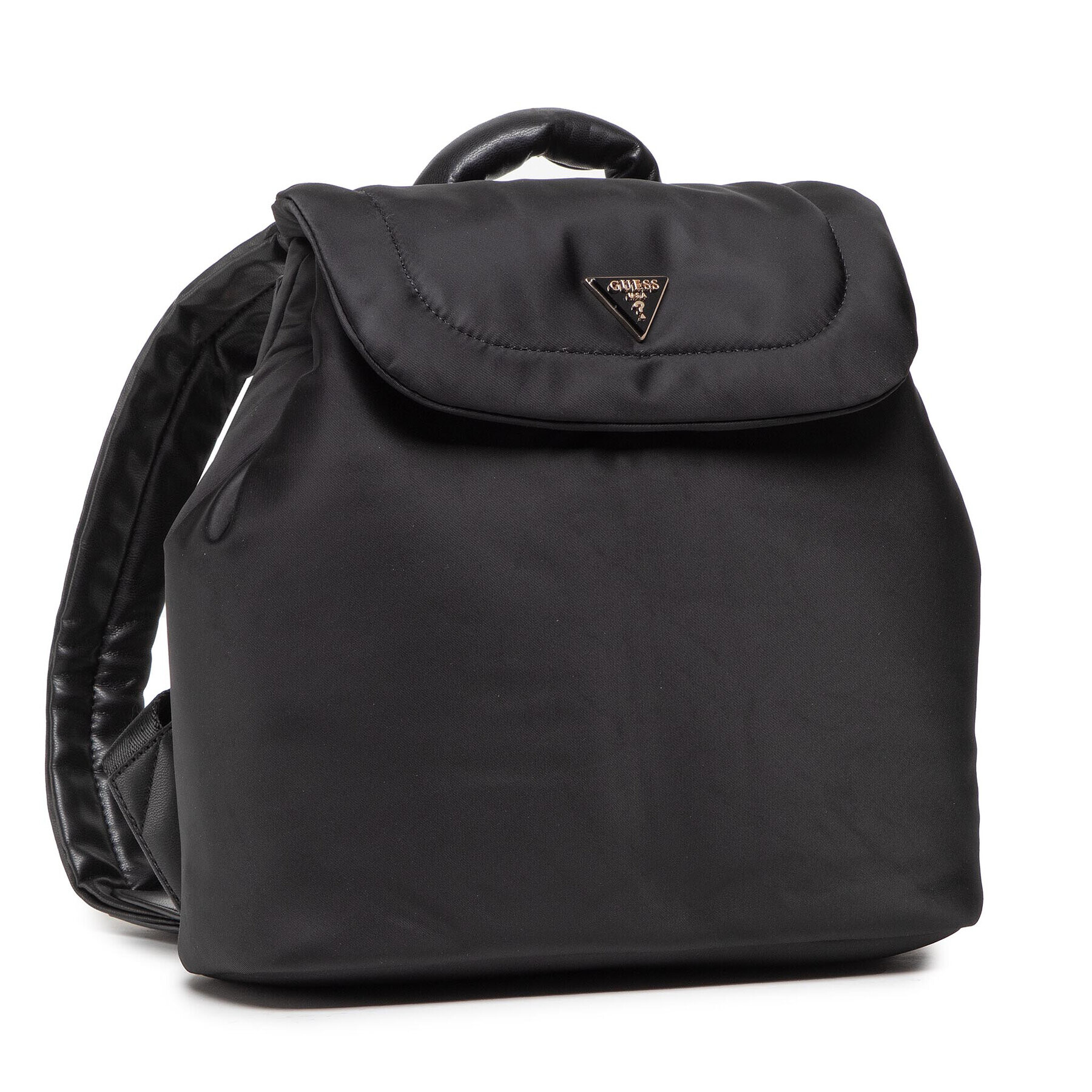 Guess Раница Sharma Flap Backpack HWYG84 01310 Черен - Pepit.bg