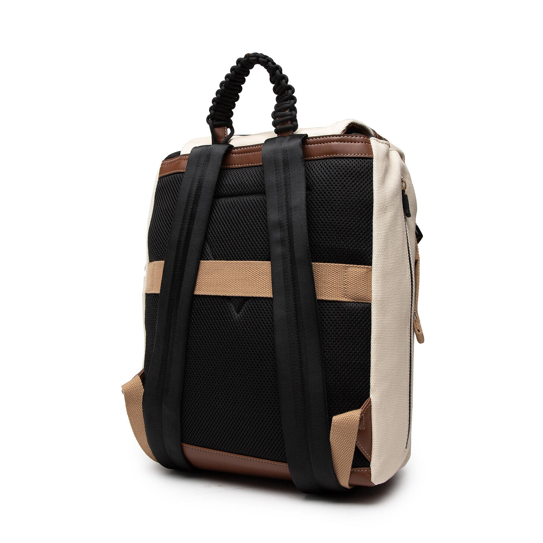 Guess Раница Wanderluxe Flap Backpack HMWAND P2205 Бежов - Pepit.bg