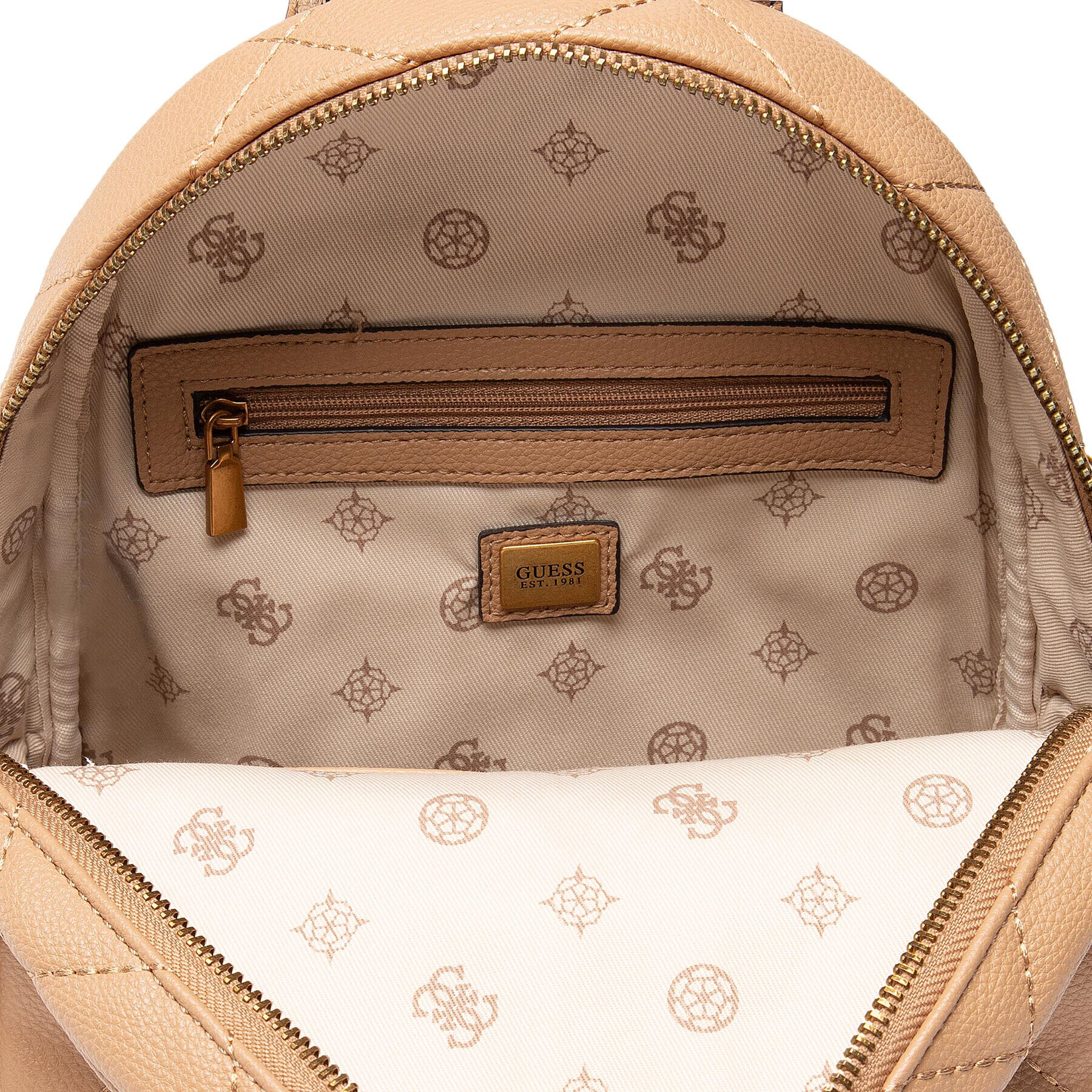 Guess Раница Abey HWQB85 58320 Бежов - Pepit.bg