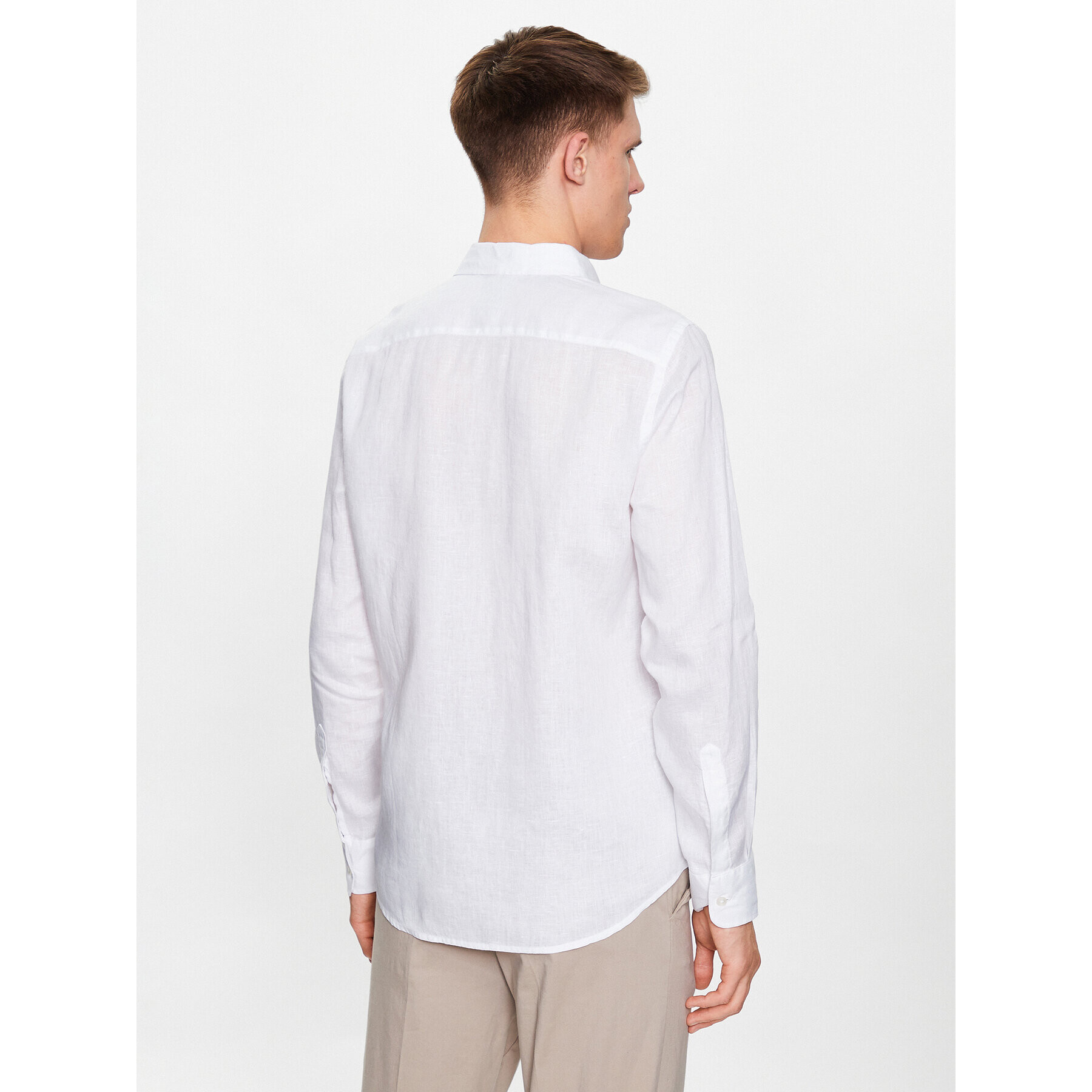 Guess Риза Island M2YH44 WERX0 Бял Slim Fit - Pepit.bg