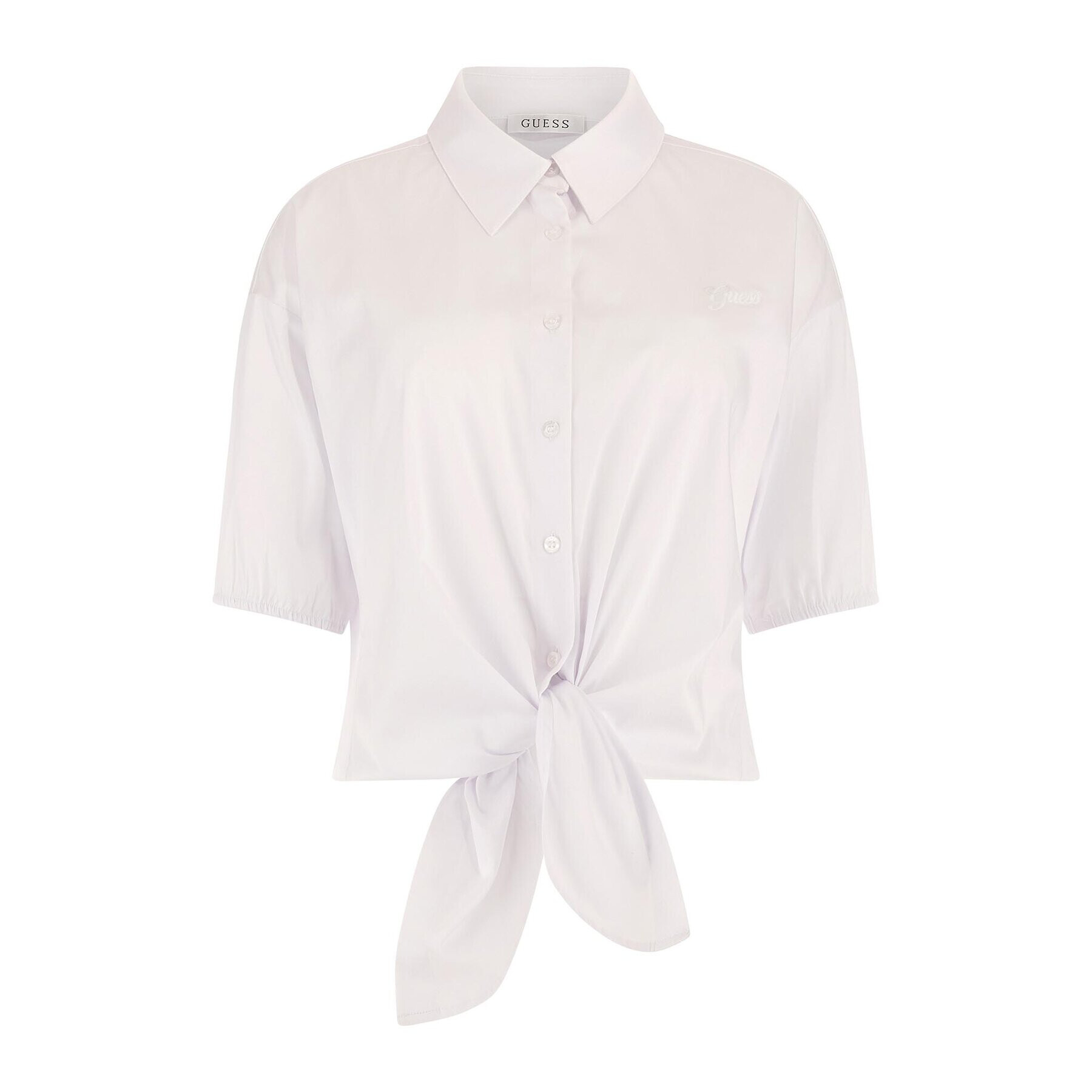 Guess Риза June W3GH71 WE2Q0 Бял Regular Fit - Pepit.bg