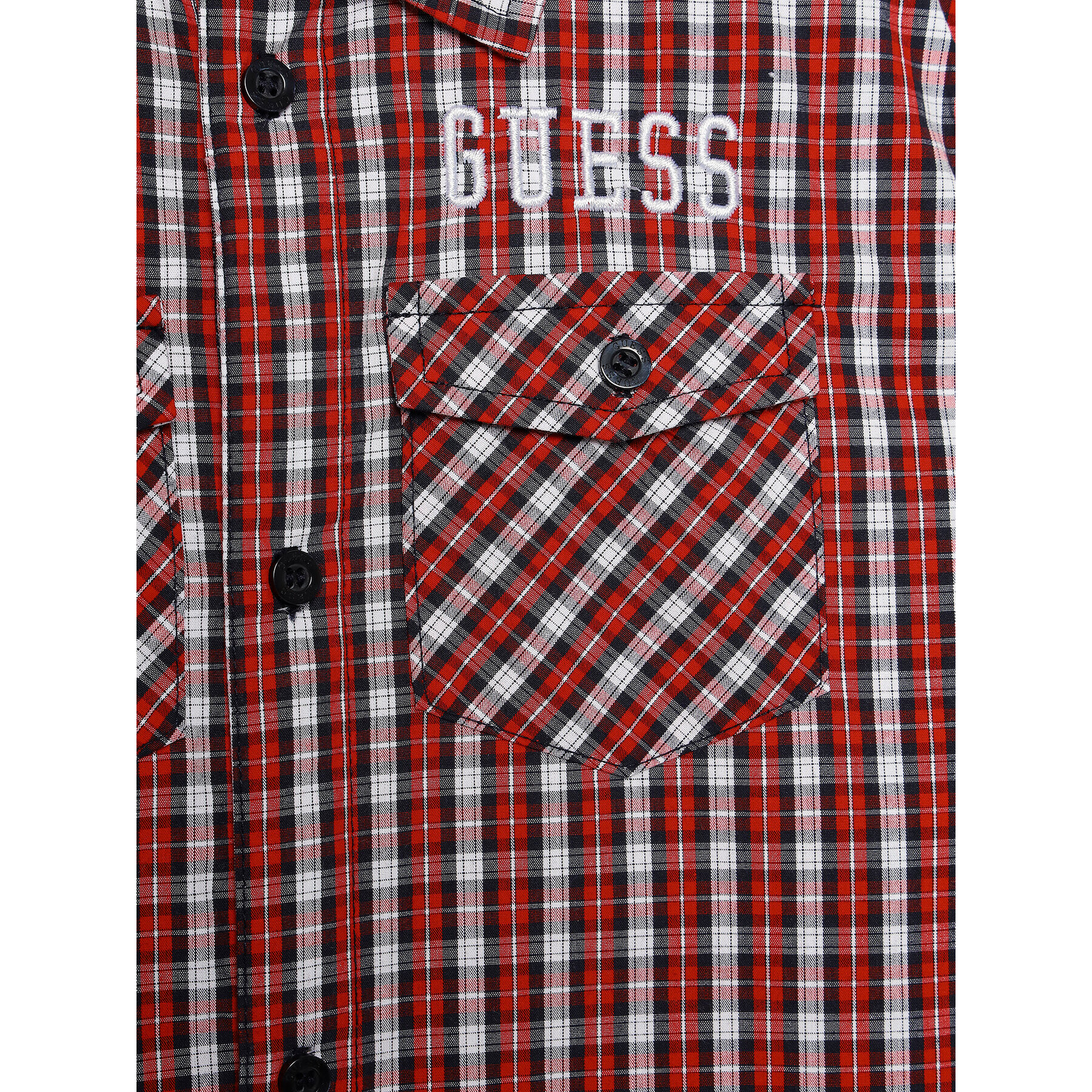 Guess Риза L3BH03 WCSQ0 Червен Regular Fit - Pepit.bg